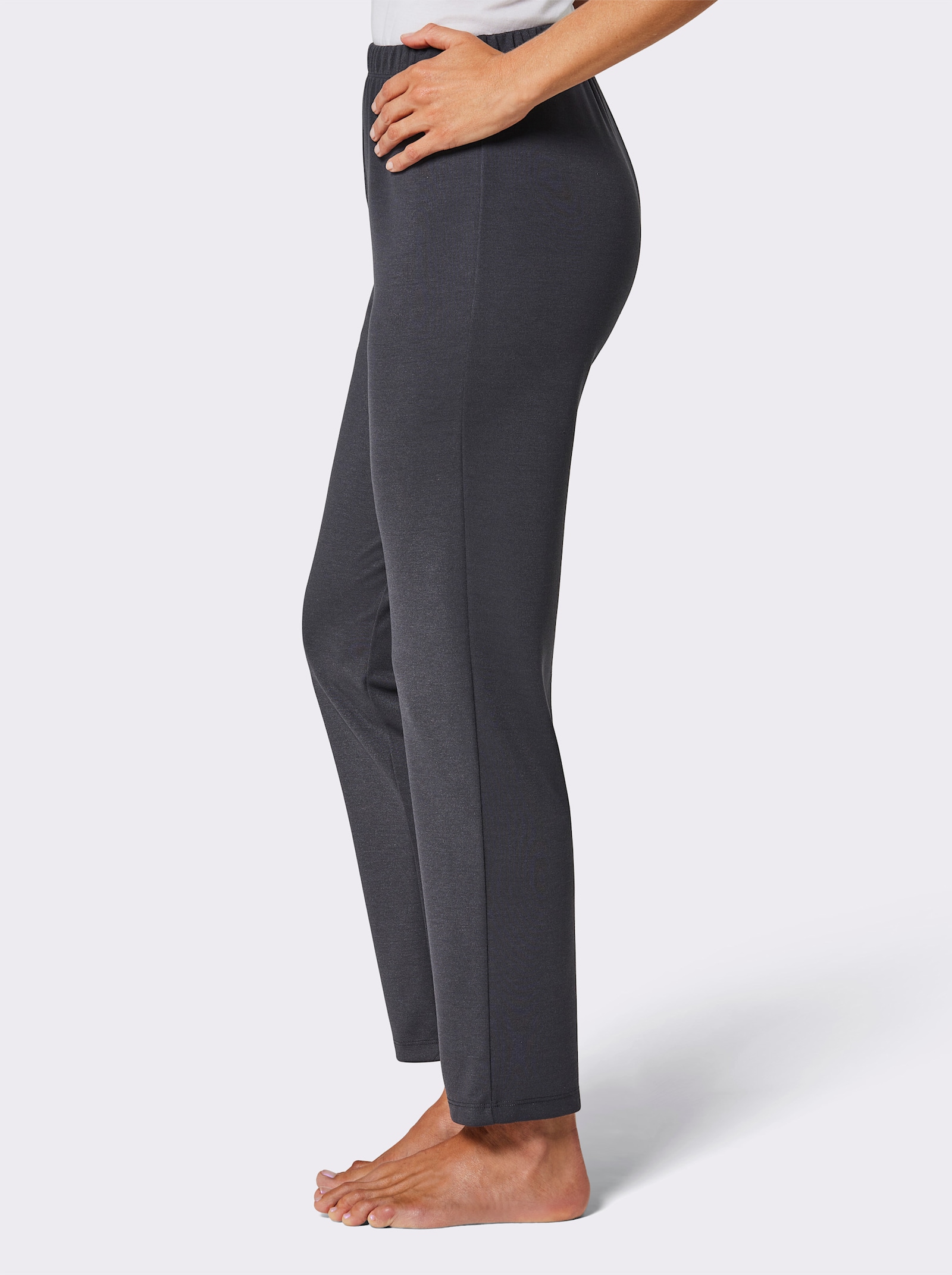 feel good Nohavice - čierna + grafitová