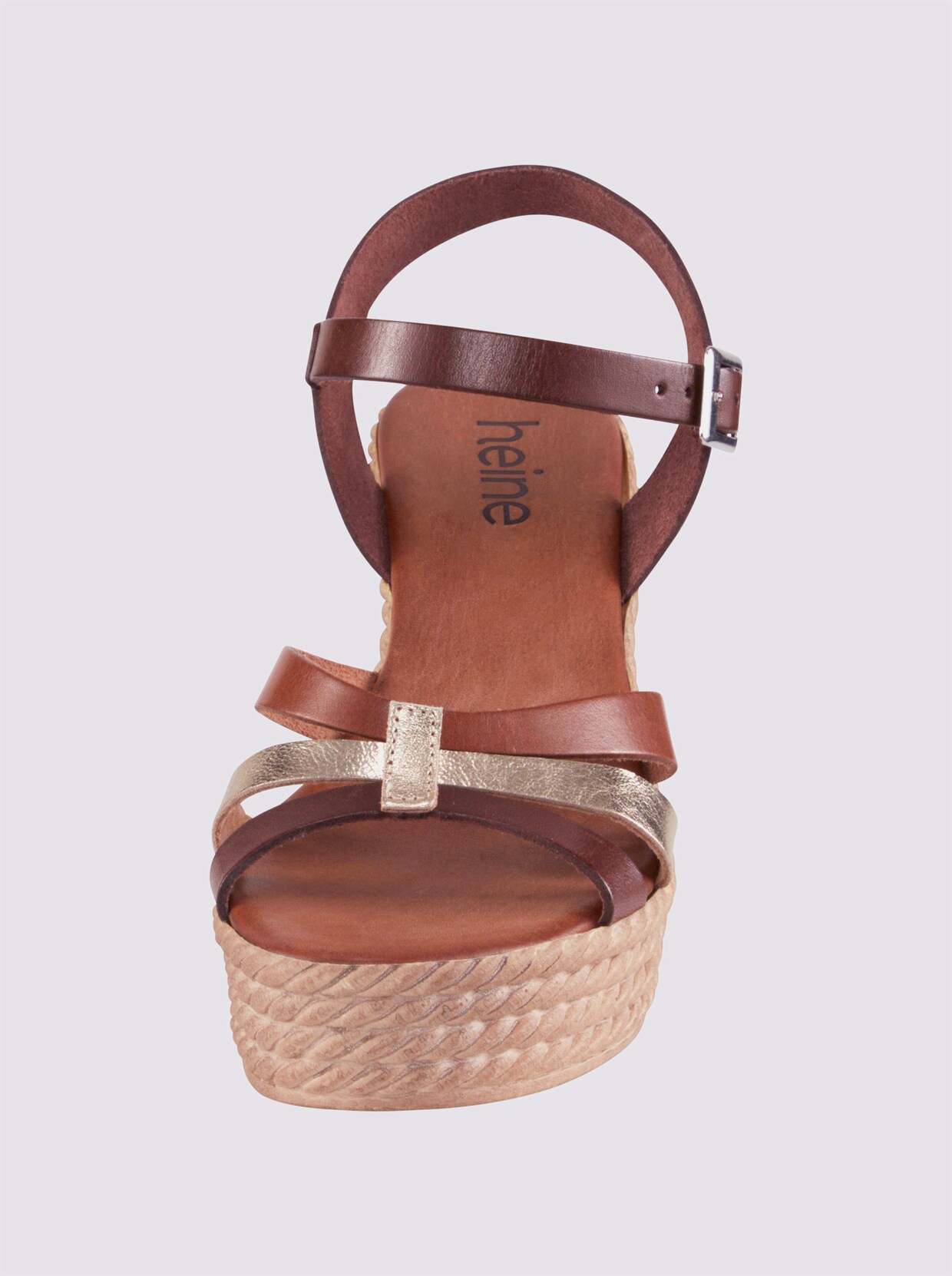 heine Sandalette - braun-cognac