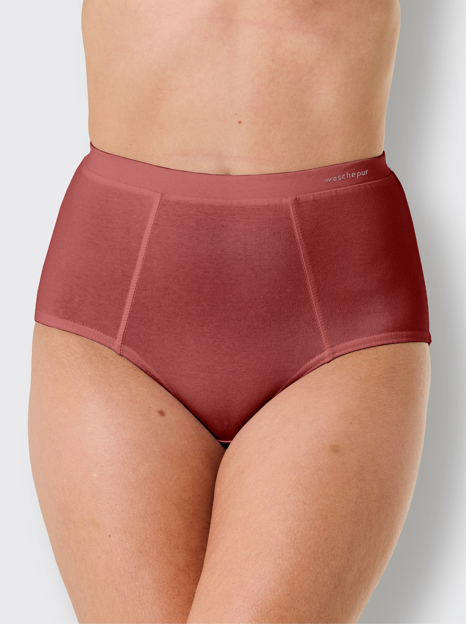 wäschepur Formslip - marine + dunkelrot