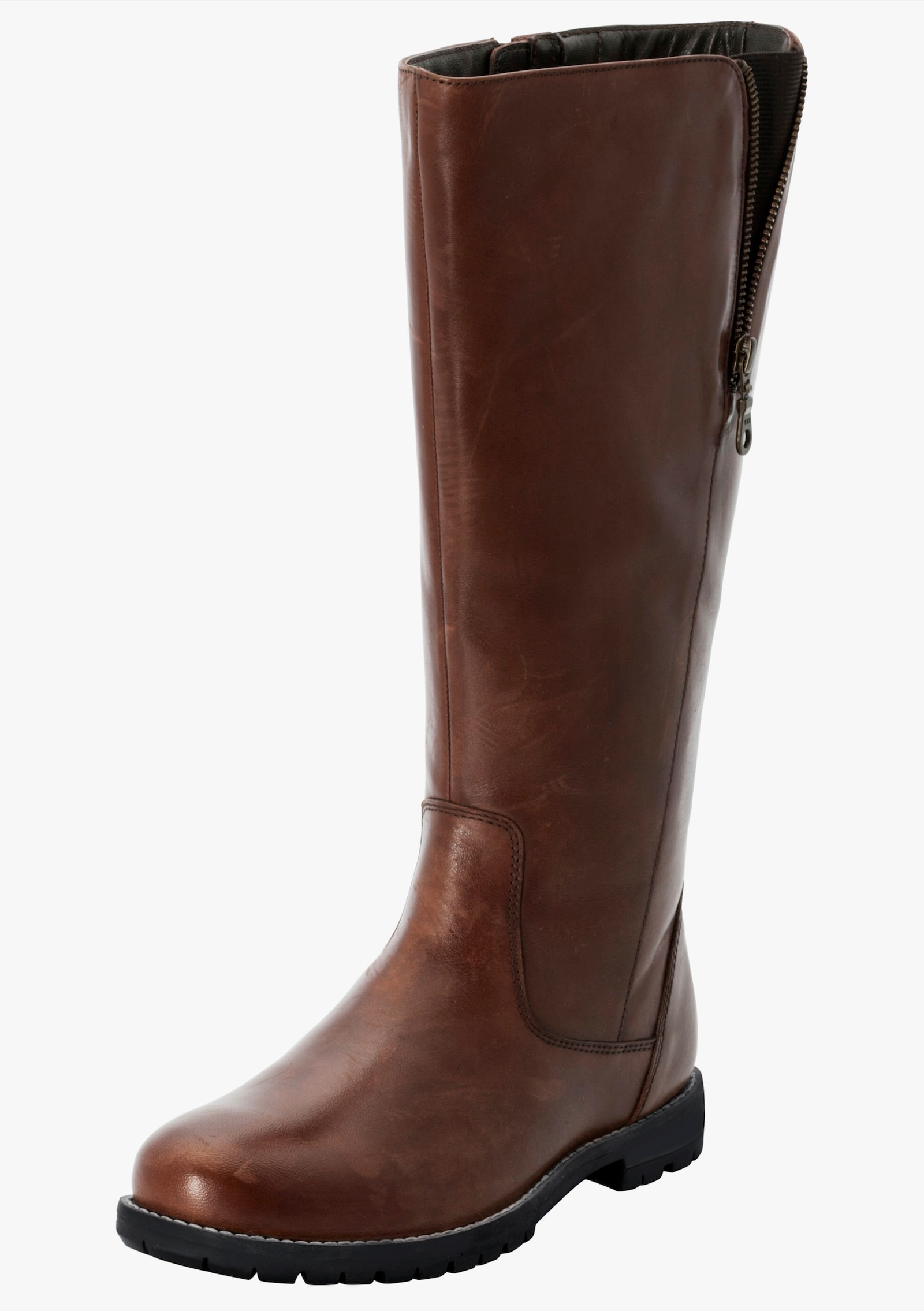 sheego Weitschaftstiefel - braun
