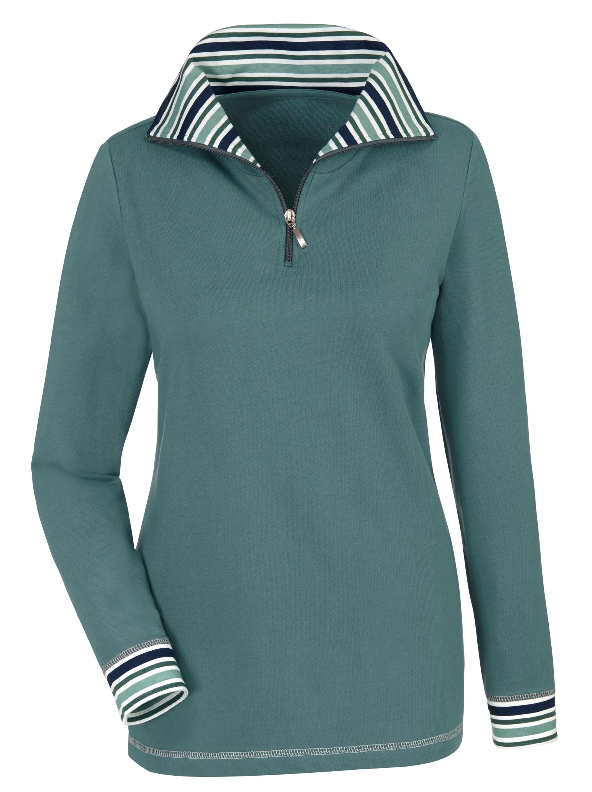 Sweatshirt - jadegrün