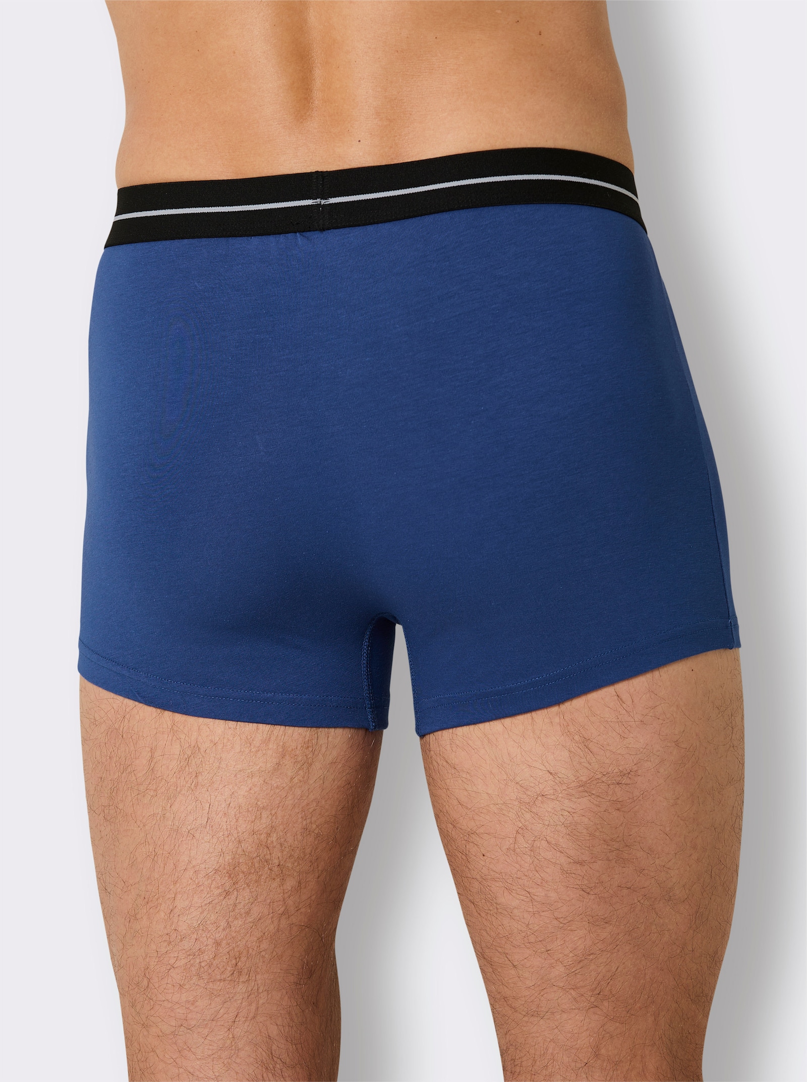 wäschepur men Pants - royalblau + rot + schwarz