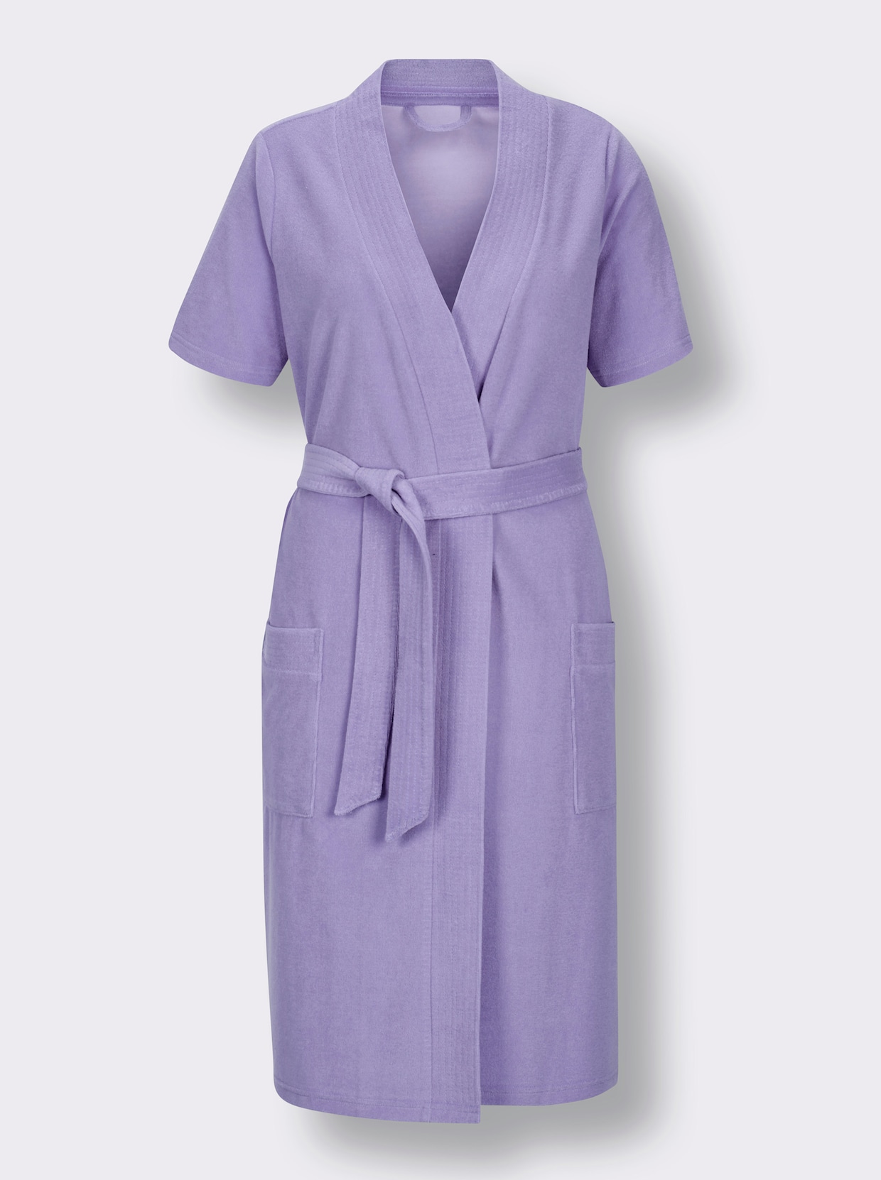 feel good Bademantel - lavendel