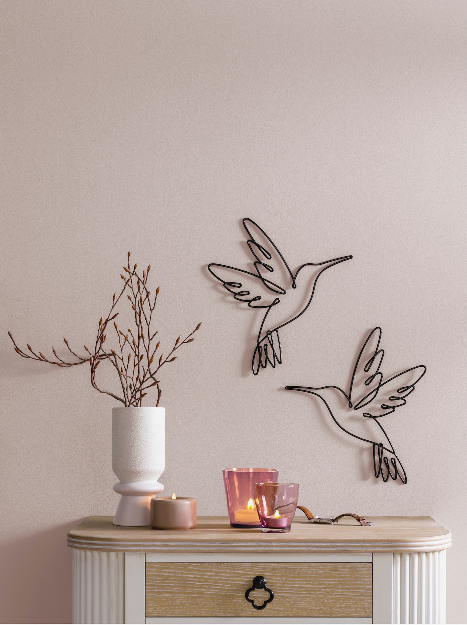 heine home Wanddeko - schwarz