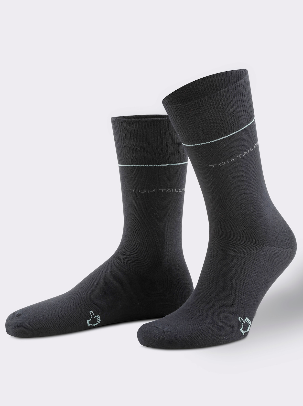 TOM TAILOR Herren-Socken - schwarz-sortiert