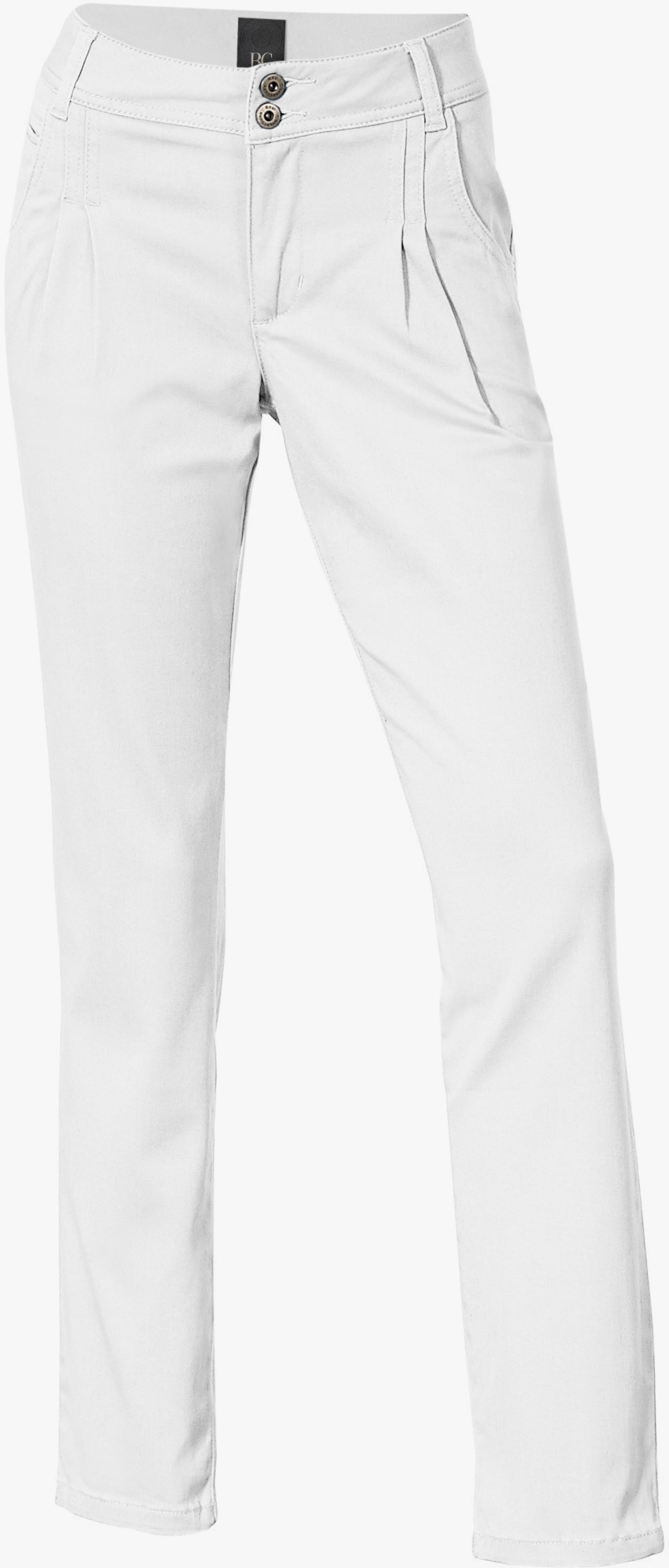 heine Chinohose in Karotten-Form - weiß