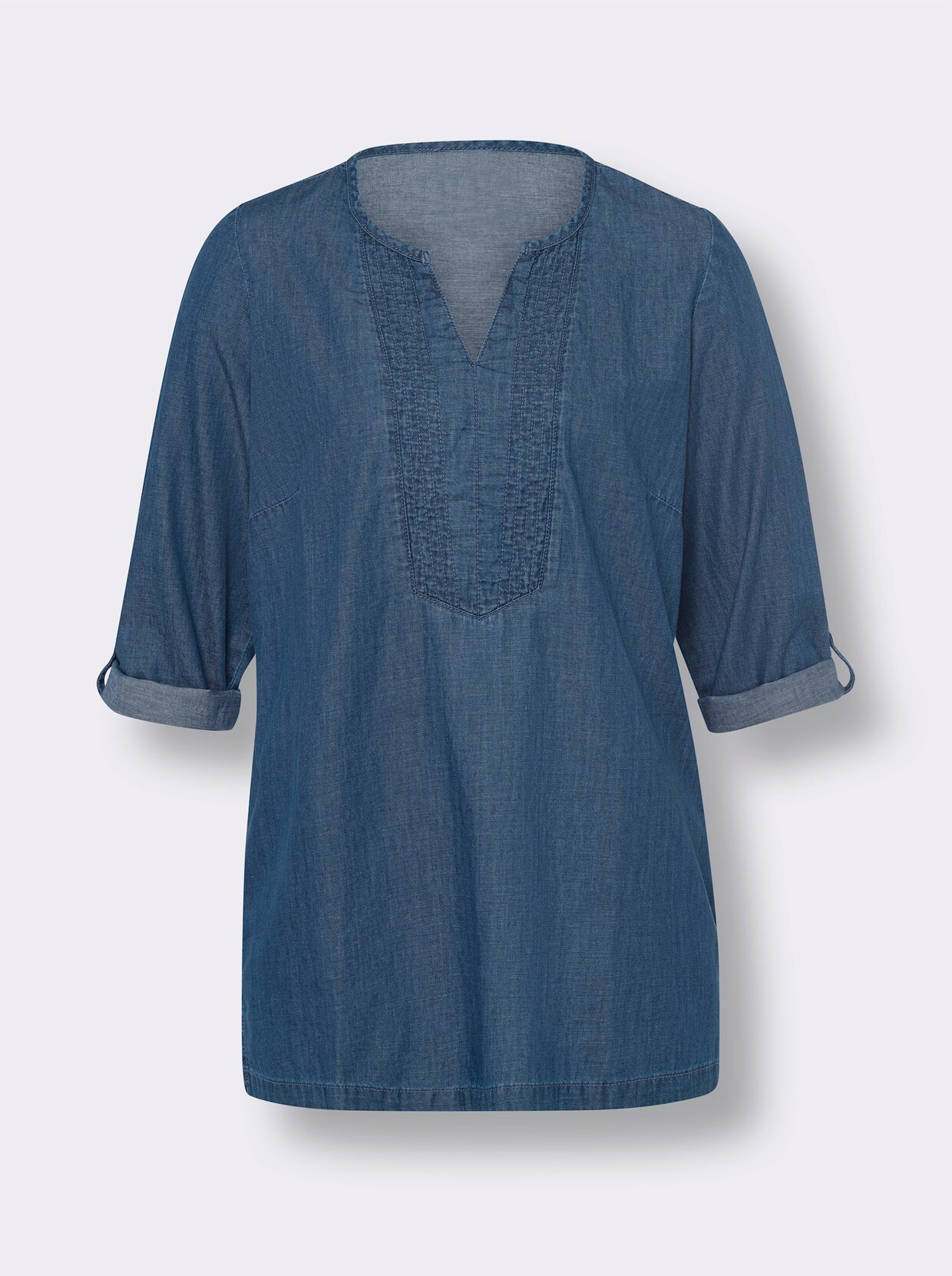 Blouse - blue-bleached