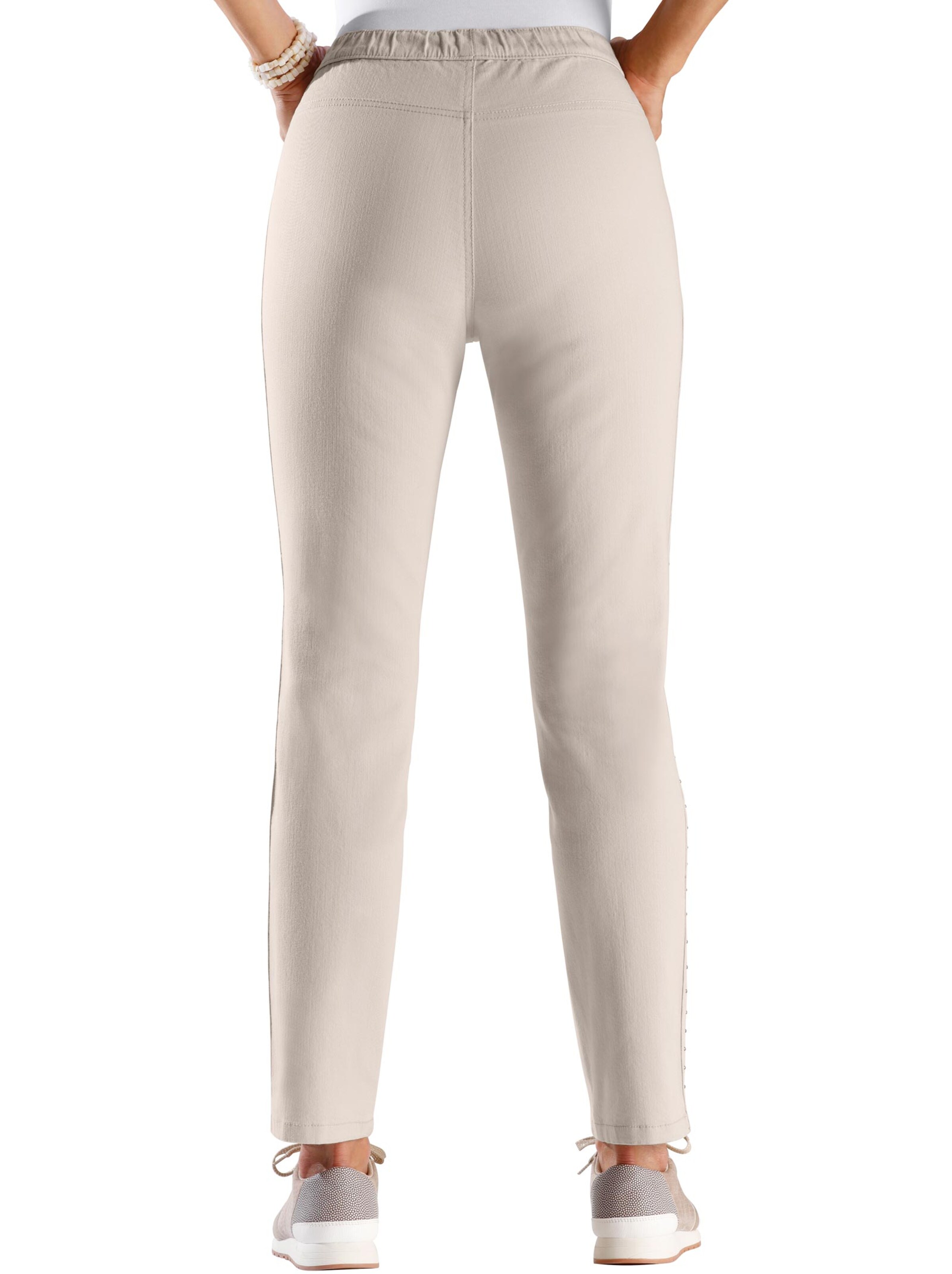 Stretch-Hose - beige