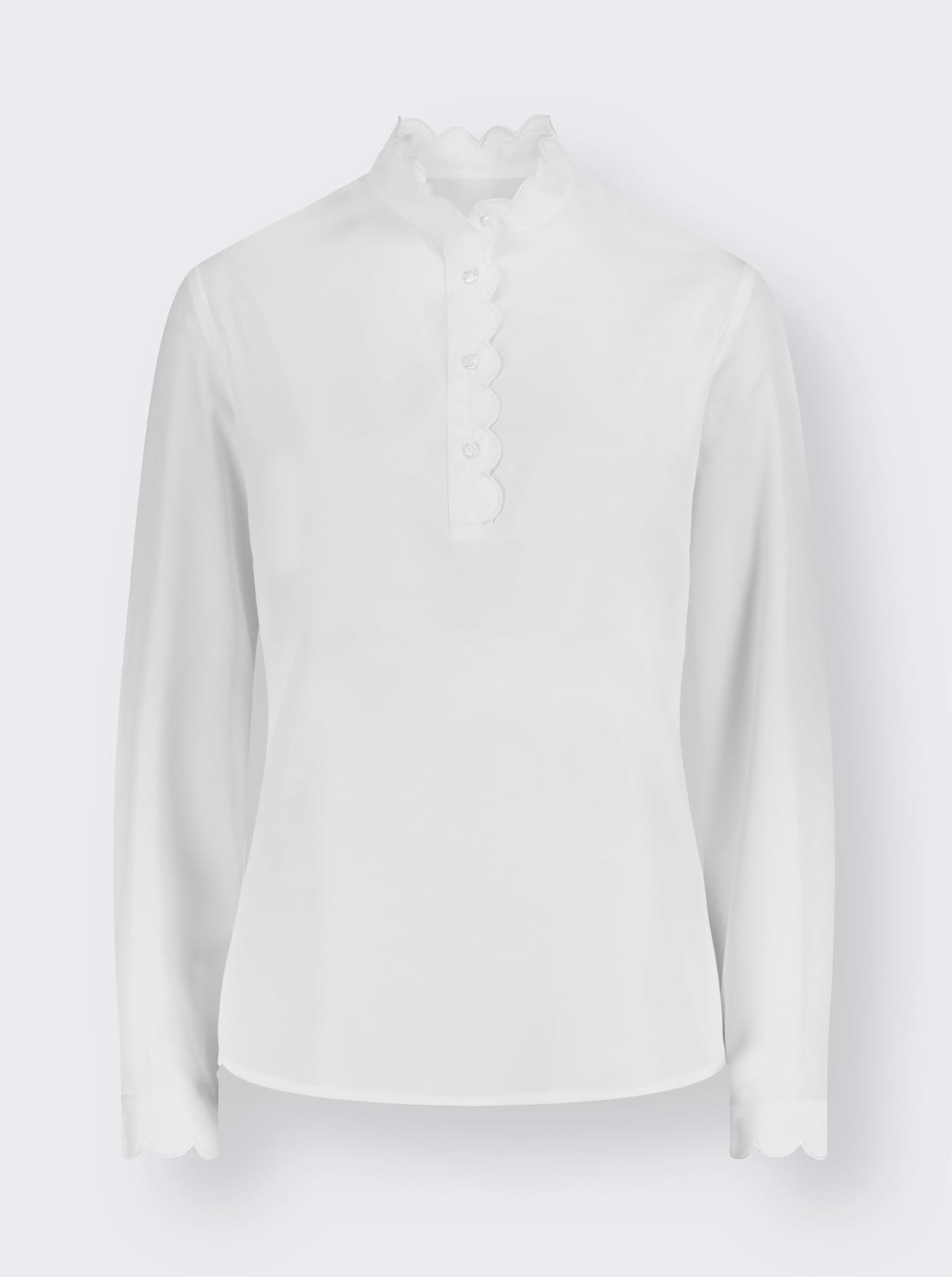 Comfortabele blouse - wit