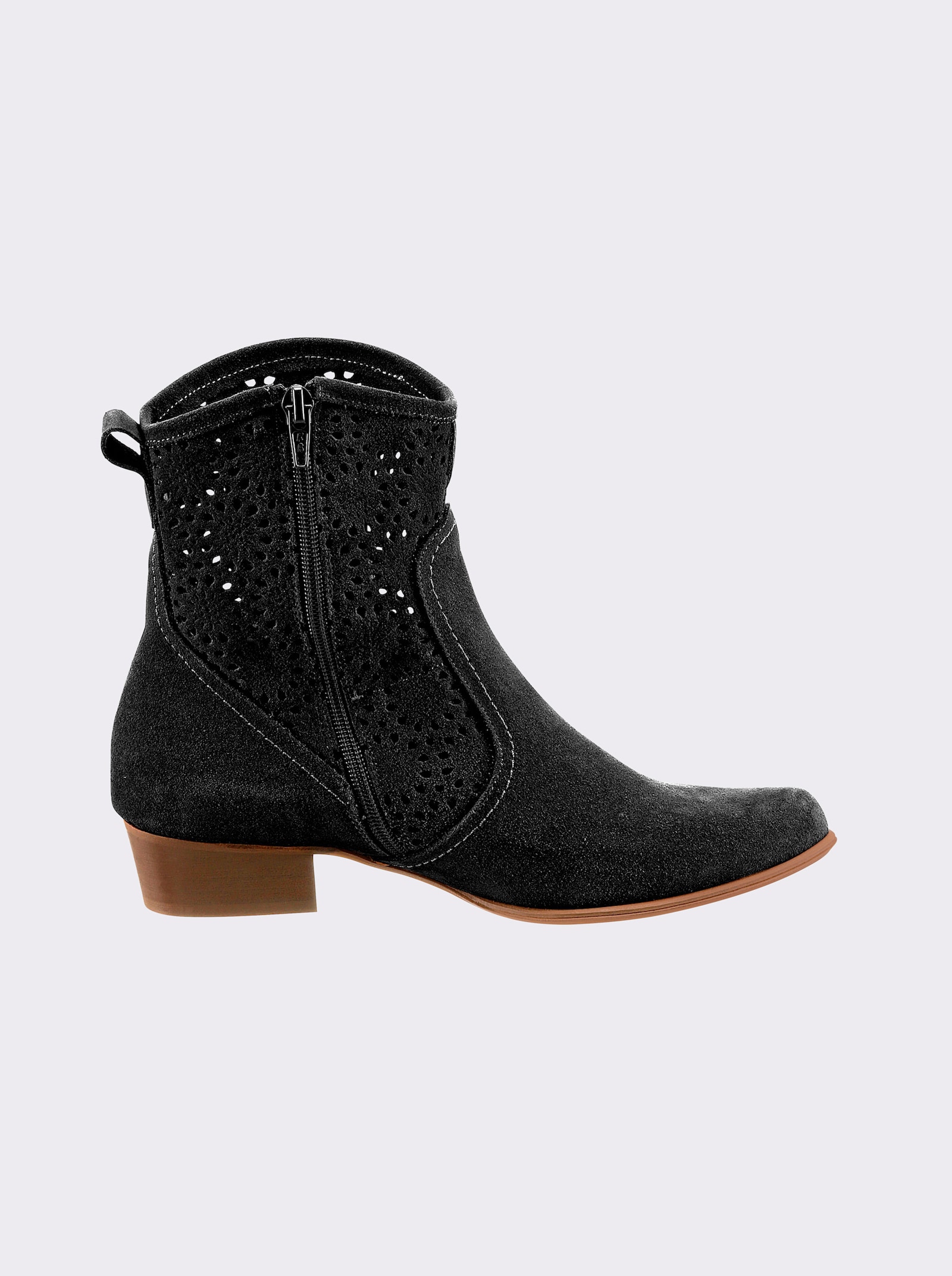 heine Stiefelette - schwarz