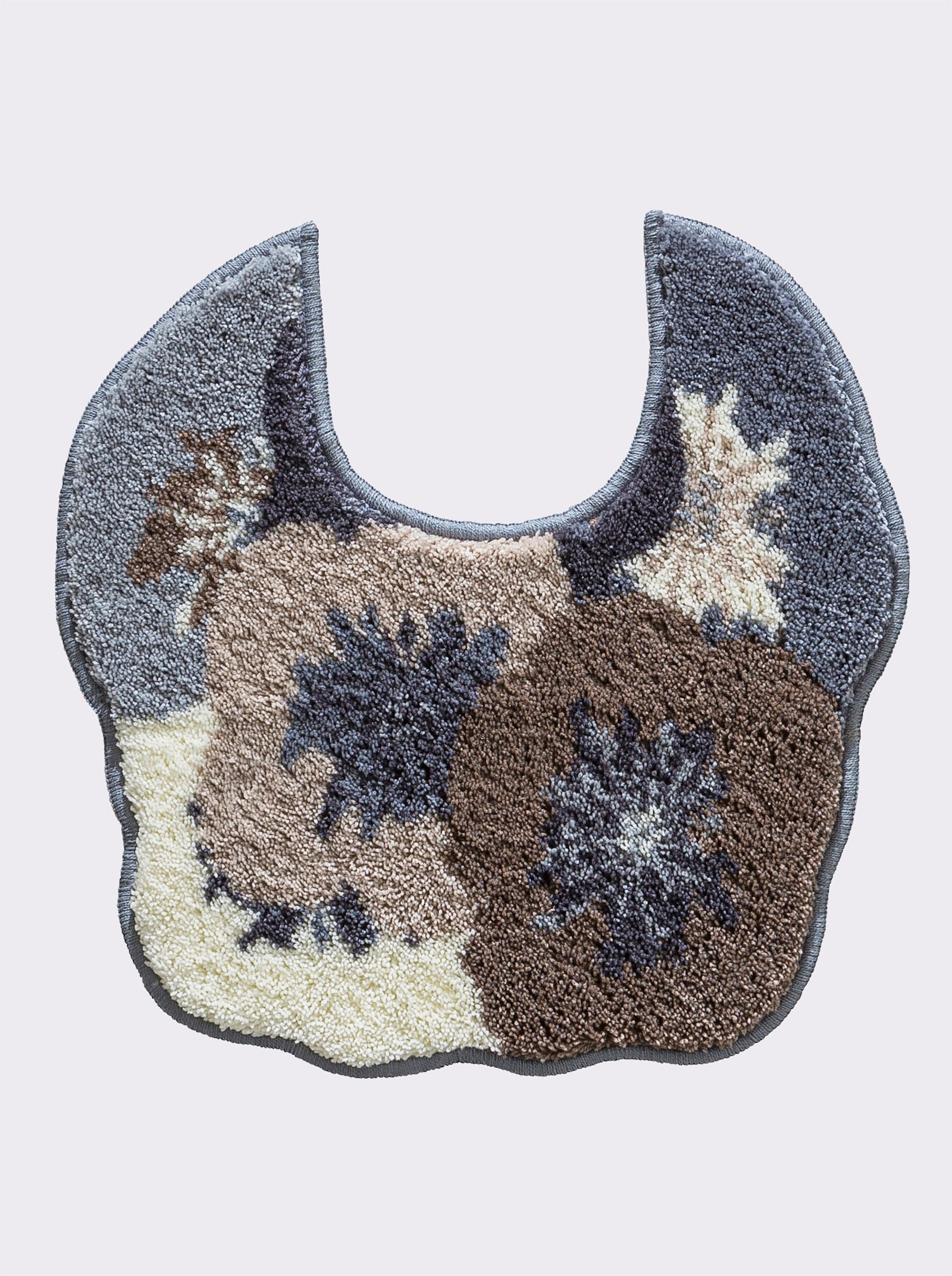 Grund Badematte - grau-beige