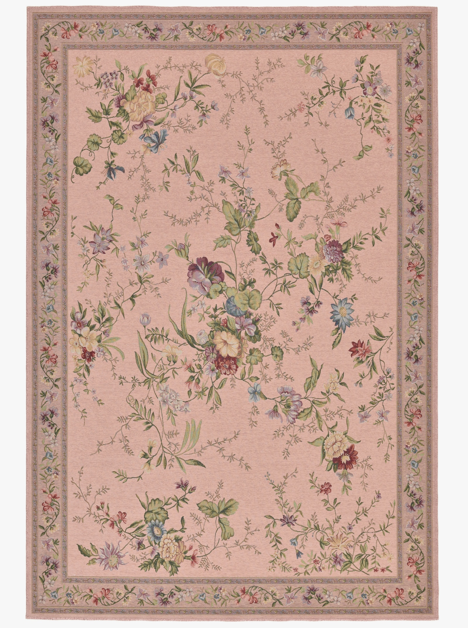 Theko Teppich - rose