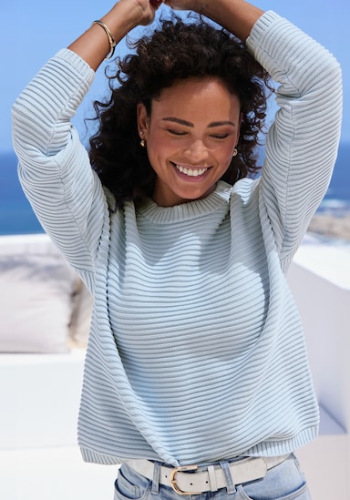 Vivance Pull en tricot - bleu clair