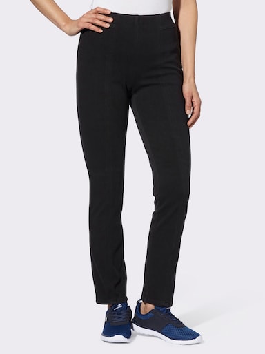 Cosma Jeans mit innenliegendem Dehnbund - black denim