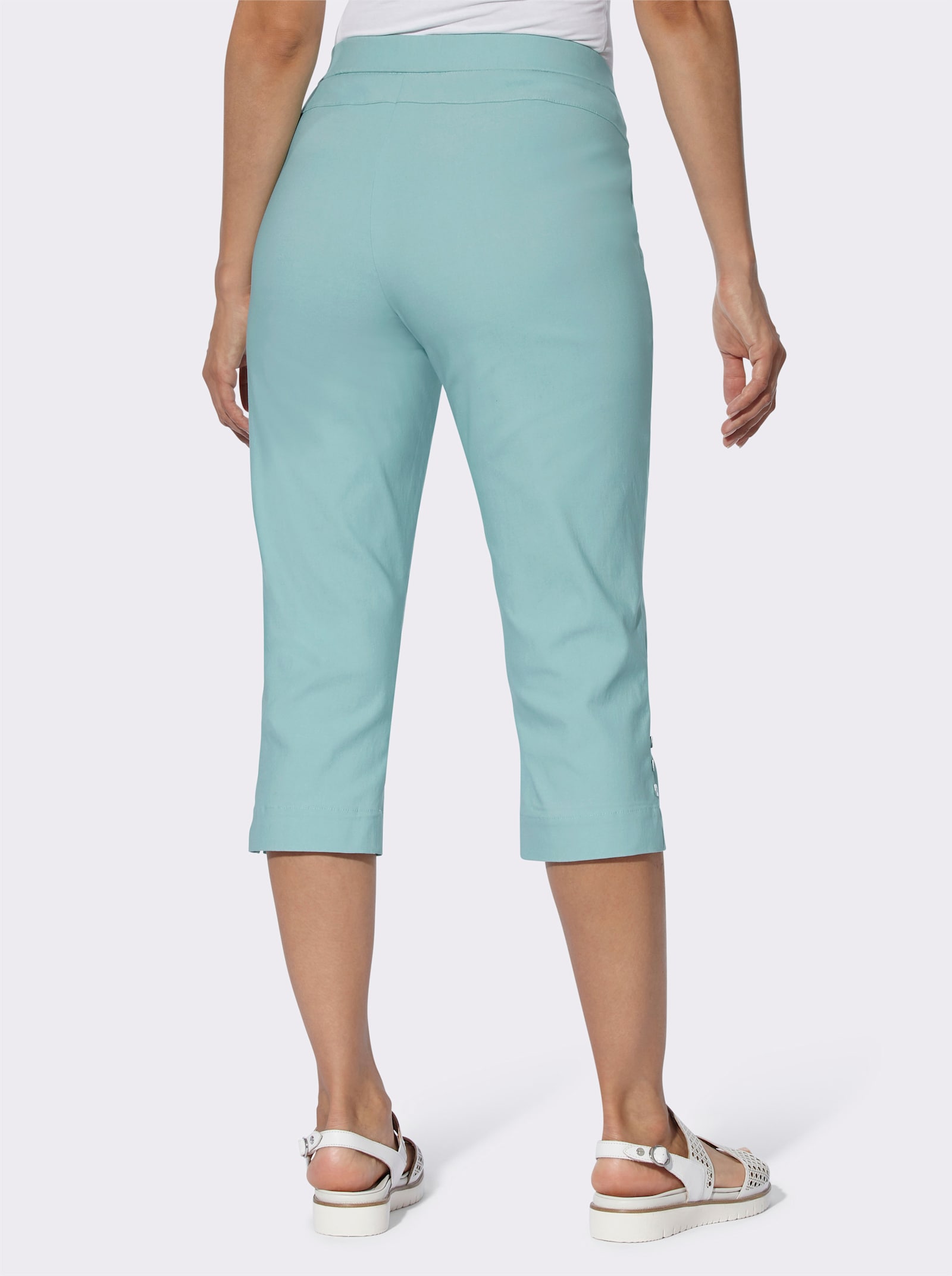 Caprihose in Schlupfform - mint