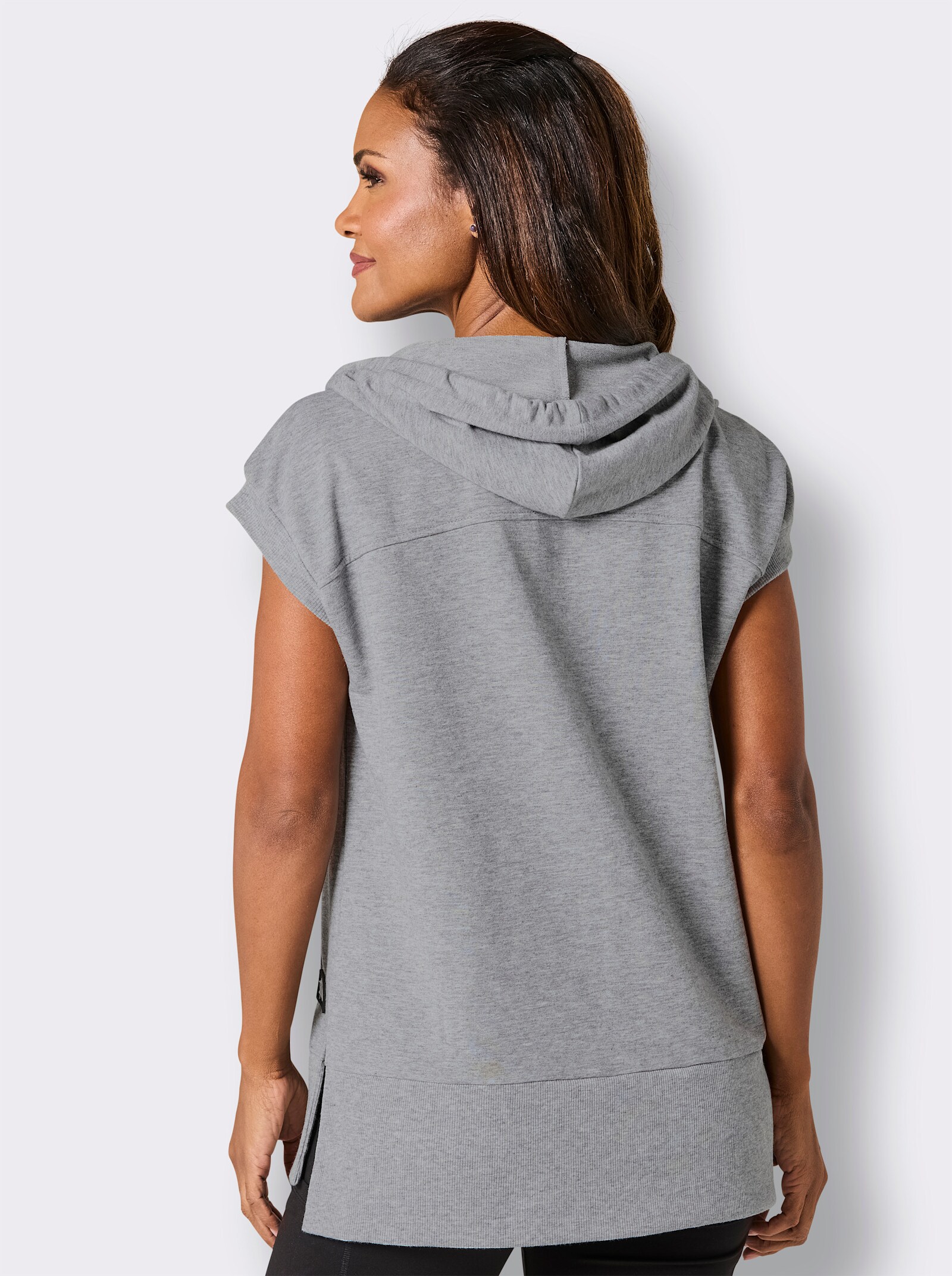 Catamaran Sports Sweatshirt mit Kapuze - grau-meliert