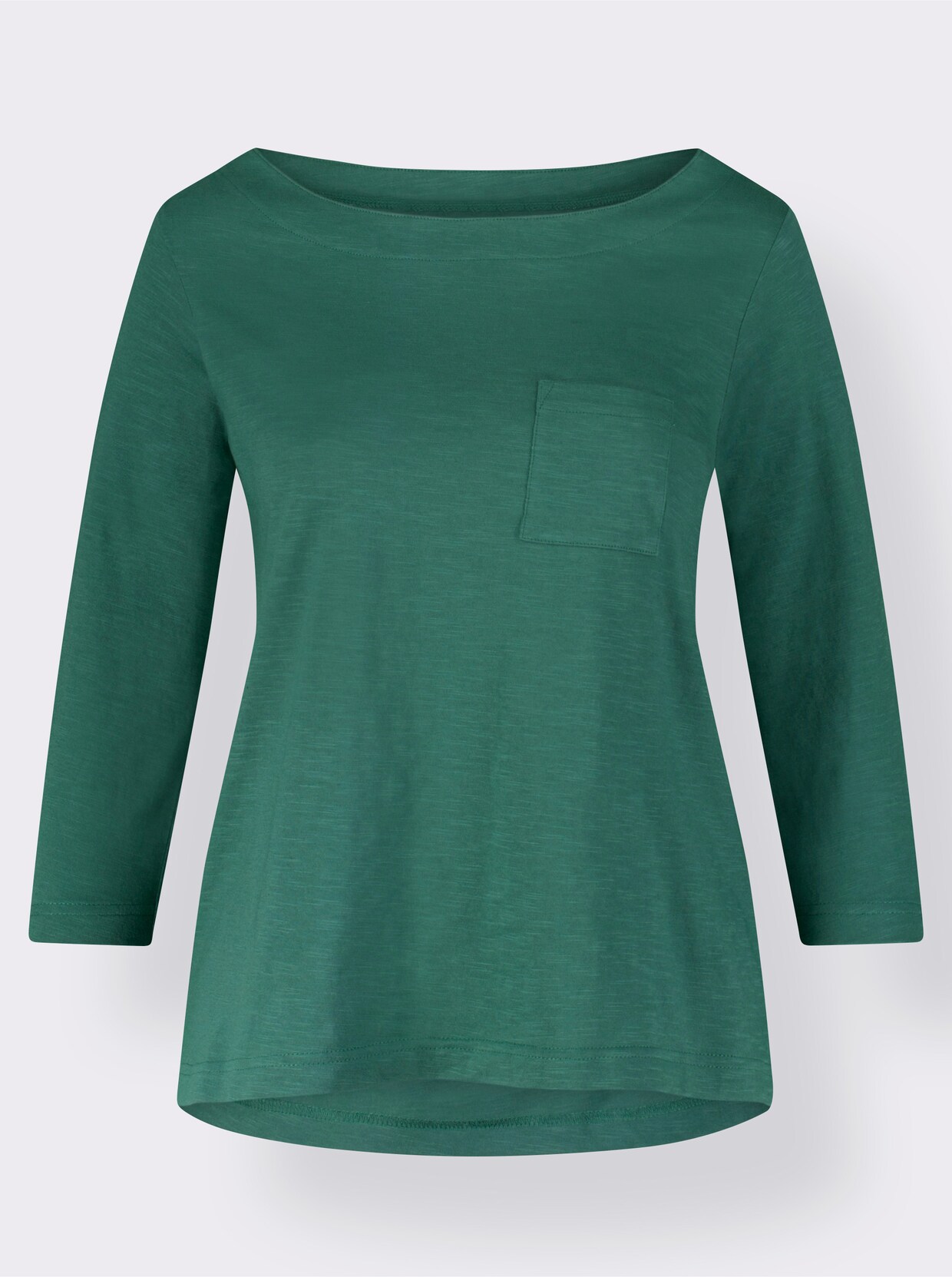 Rundhalsshirt - grün