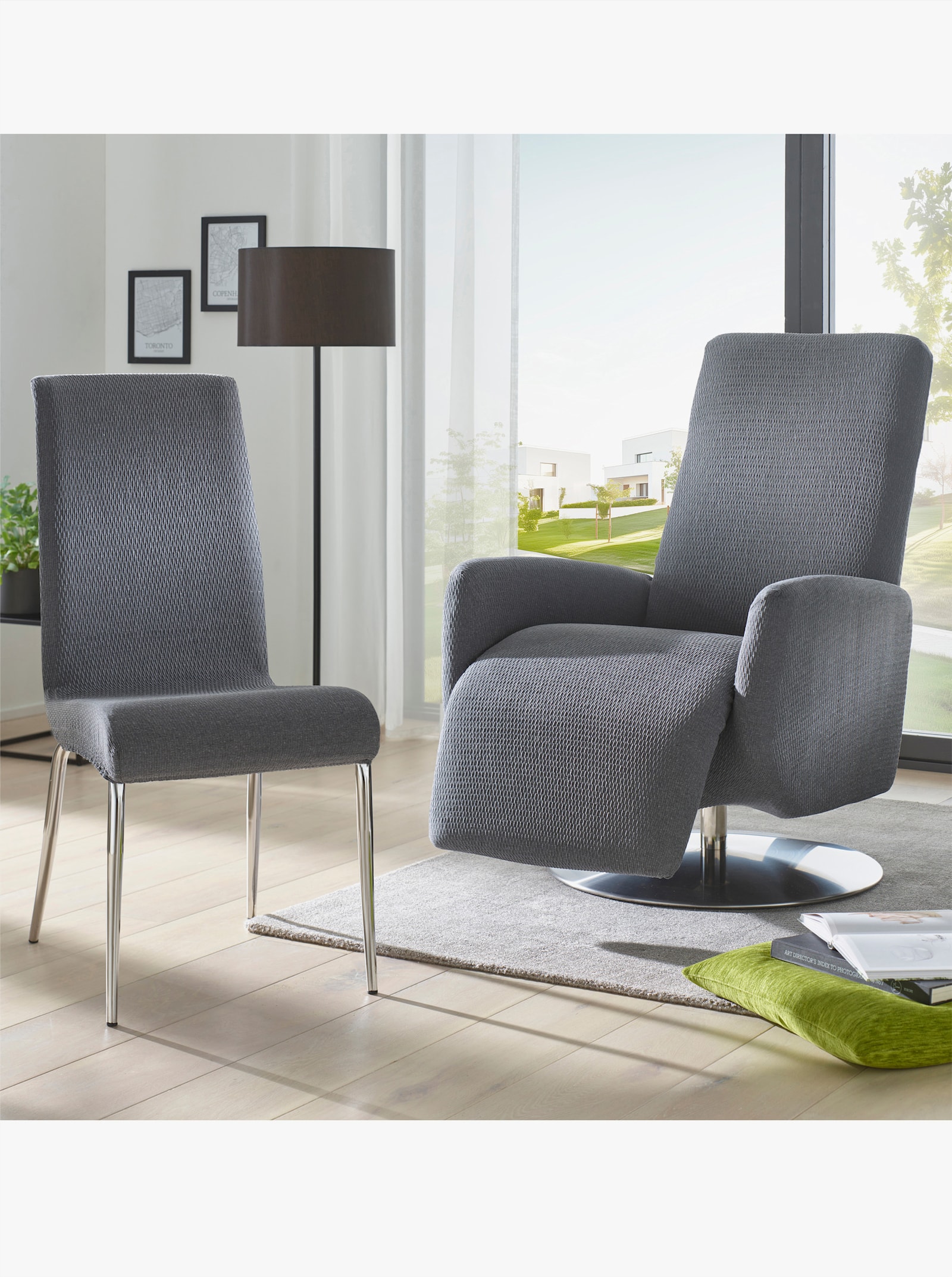 Hussenprogramm - anthrazit