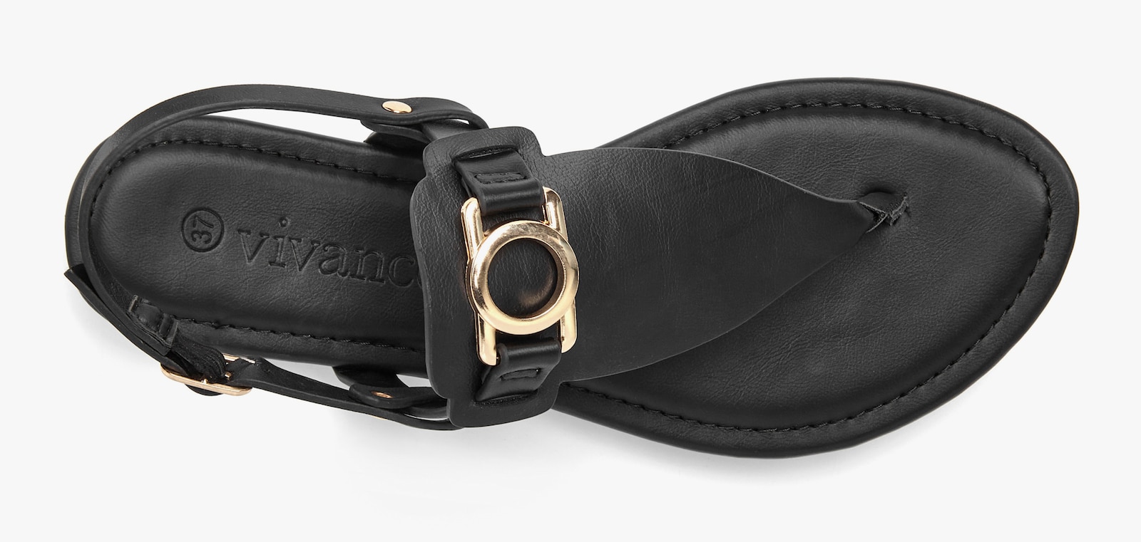 Vivance Teenslipper - zwart