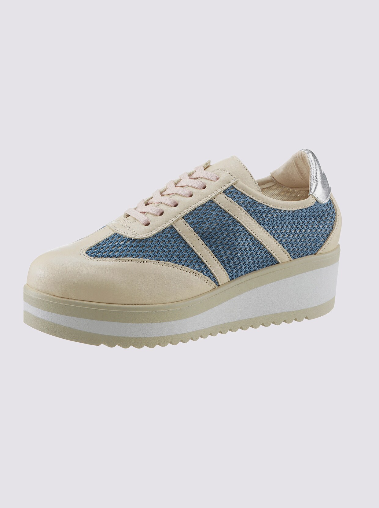 heine Sneaker - beige-blau