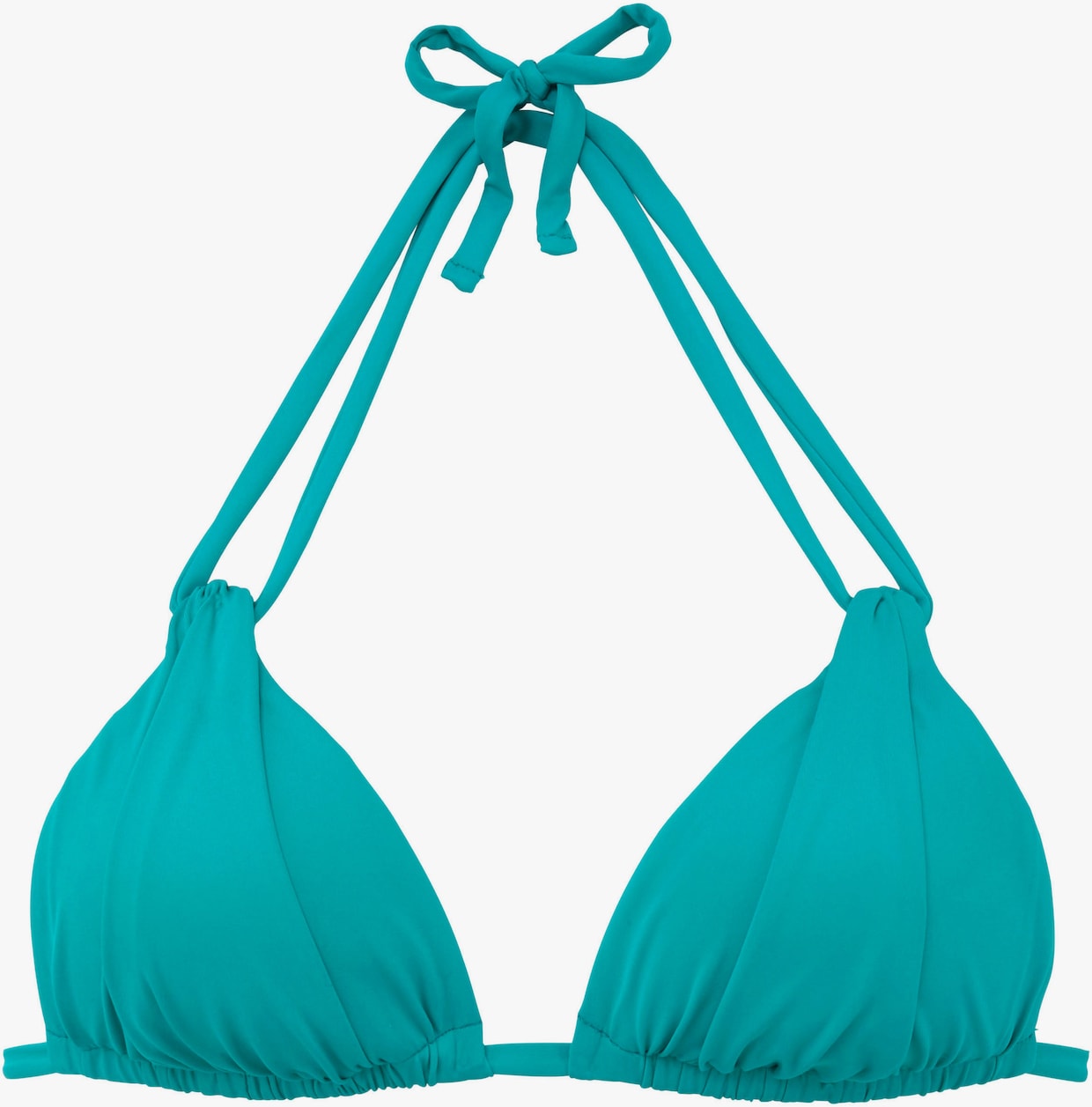 s.Oliver Haut de bikini triangle - turquoise