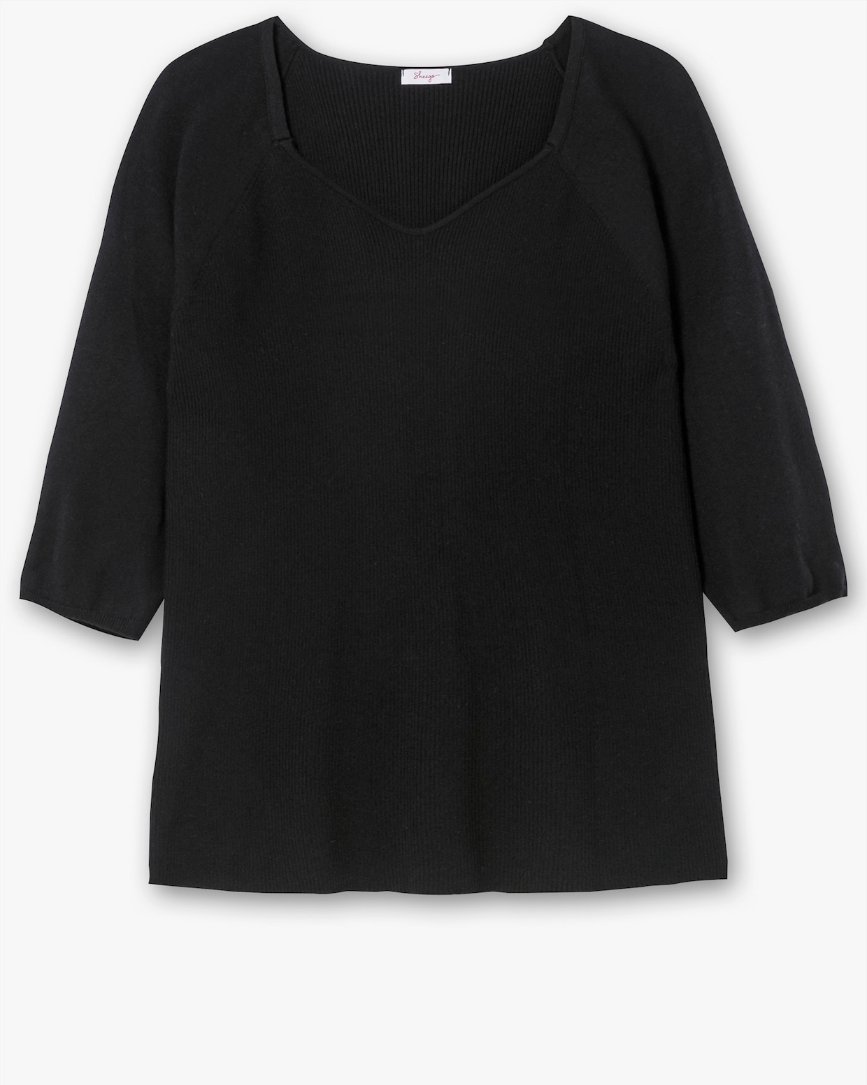sheego Pullover - zwart