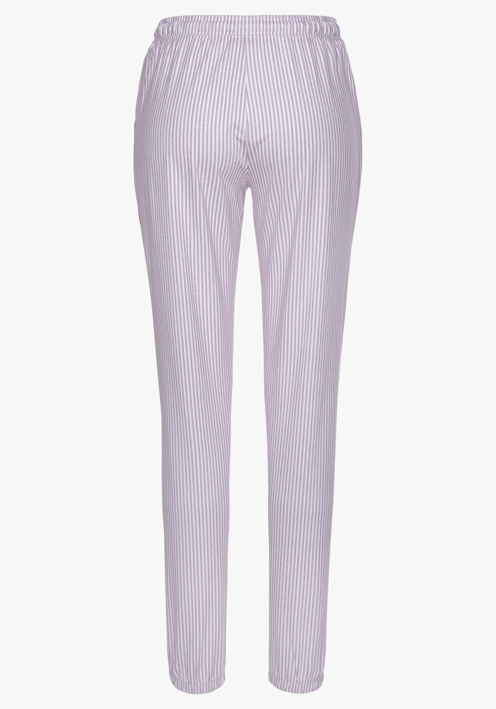 s.Oliver Bas de pyjama - bordeaux à rayures