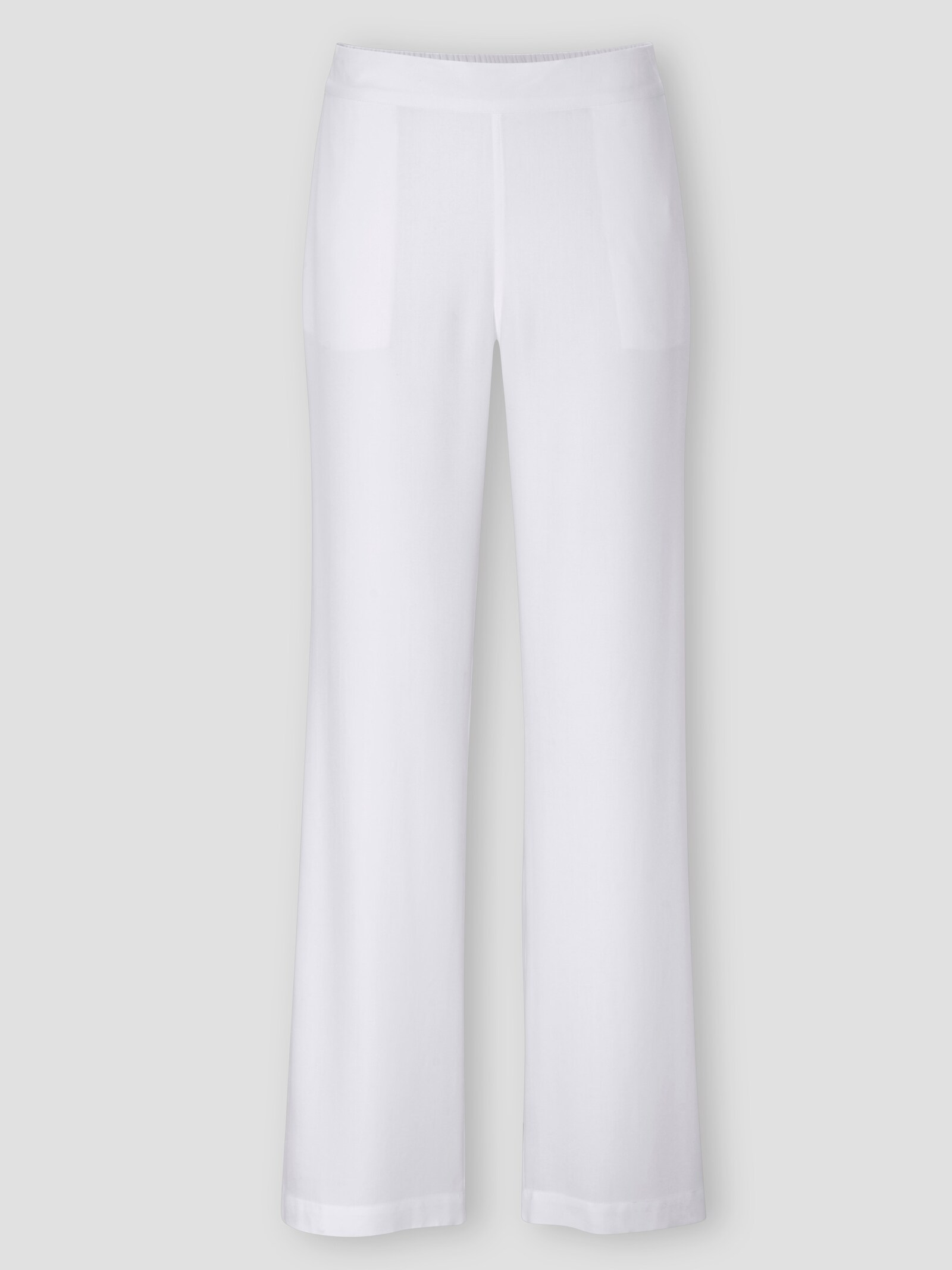 heine Hose mit Dehnbund - weiß