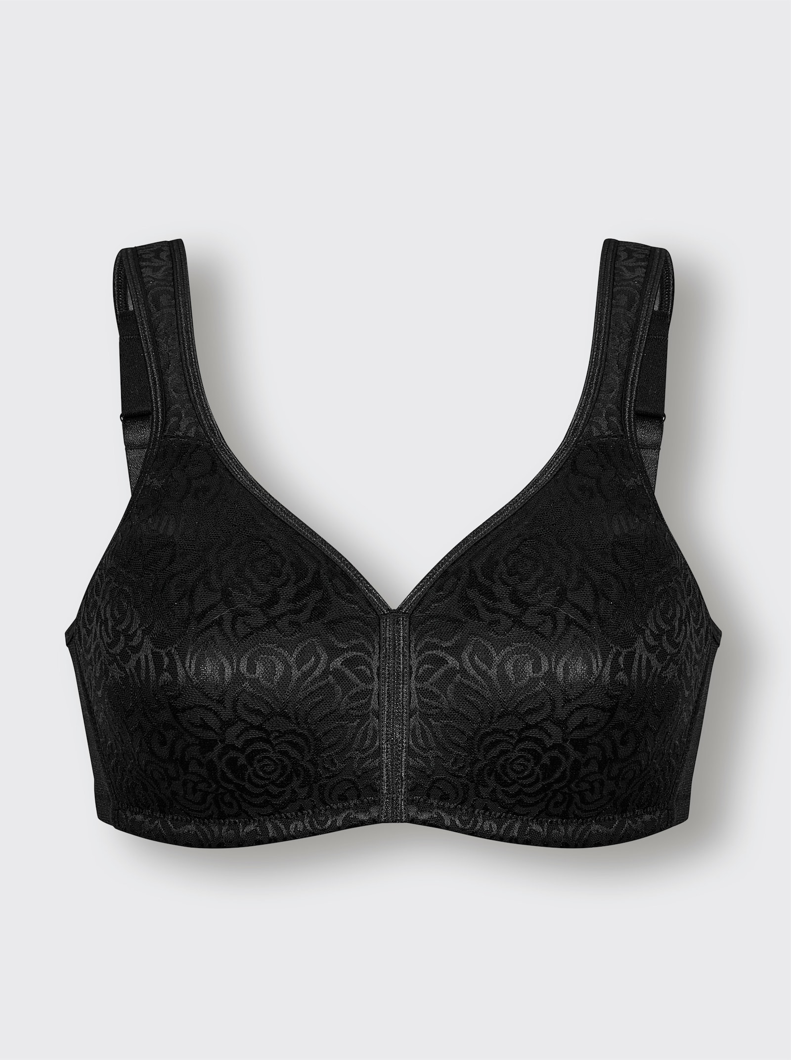 Viania Komfort-BH ohne Bügel - schwarz