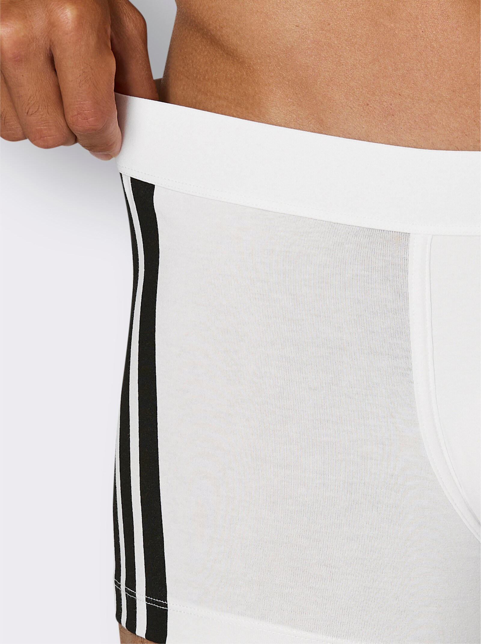 Adidas Panty - wit + zwart