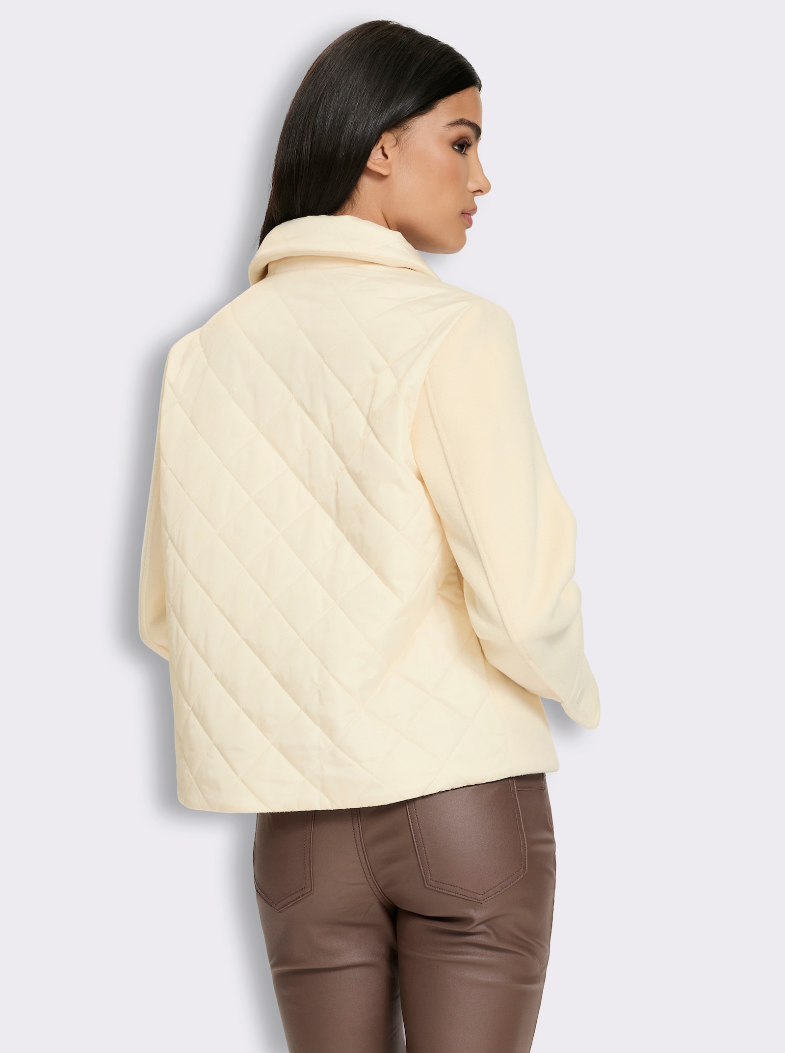 heine Outdoorjacke in A-Form - champagner