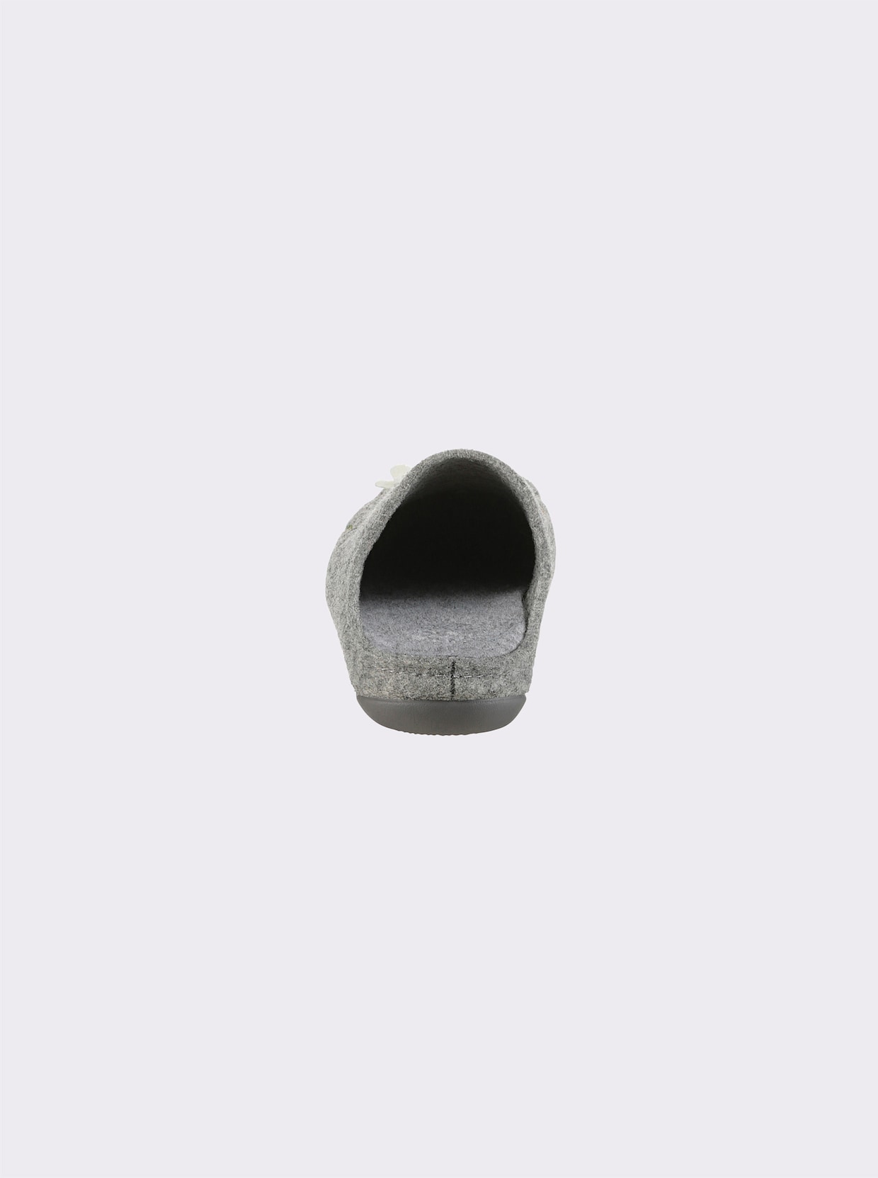 Thies Pantoffel - grau-bunt