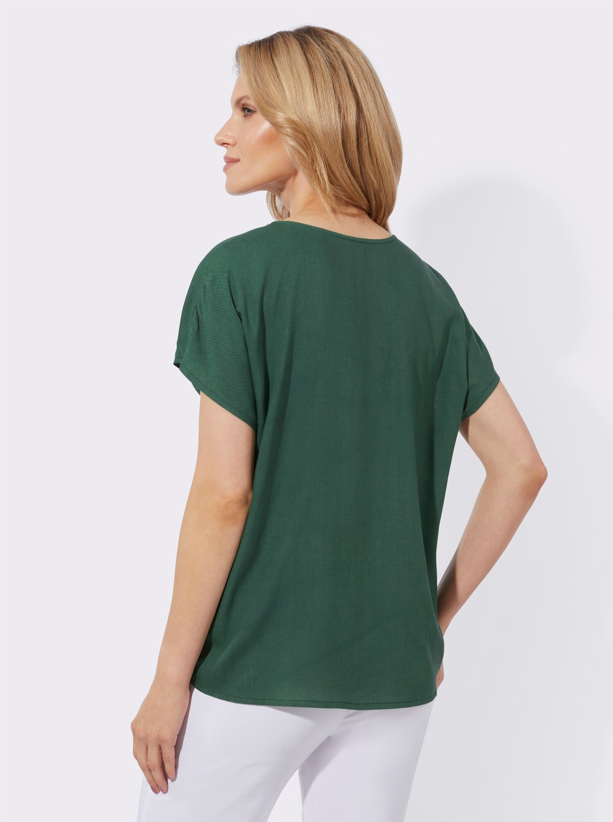 Longline blouse - mos