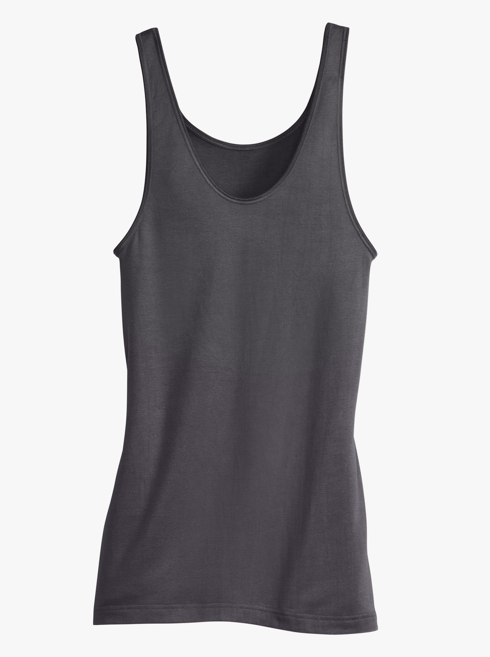 wäschepur Hemd van modal - antraciet