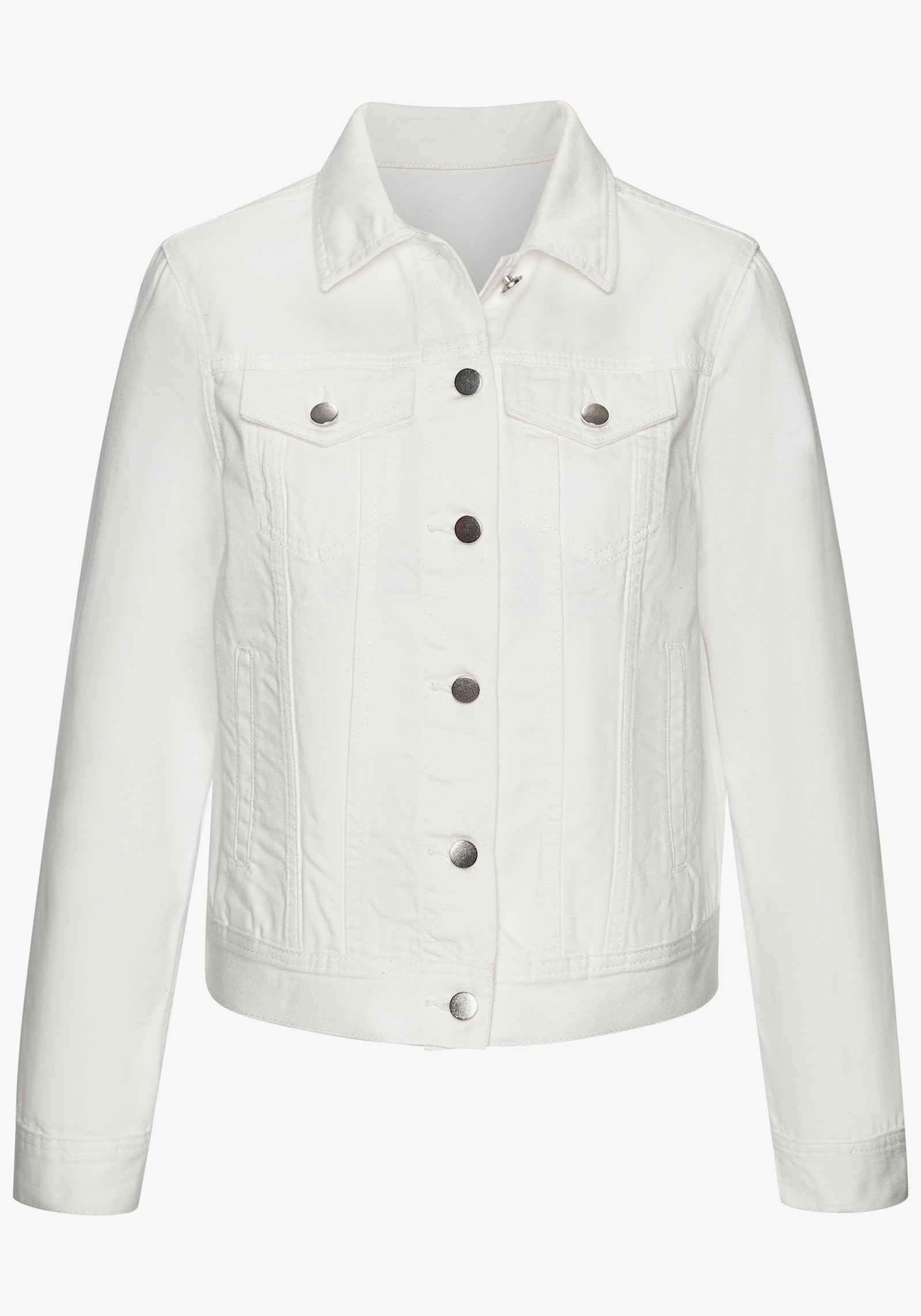LASCANA Jeansjacke - weiß