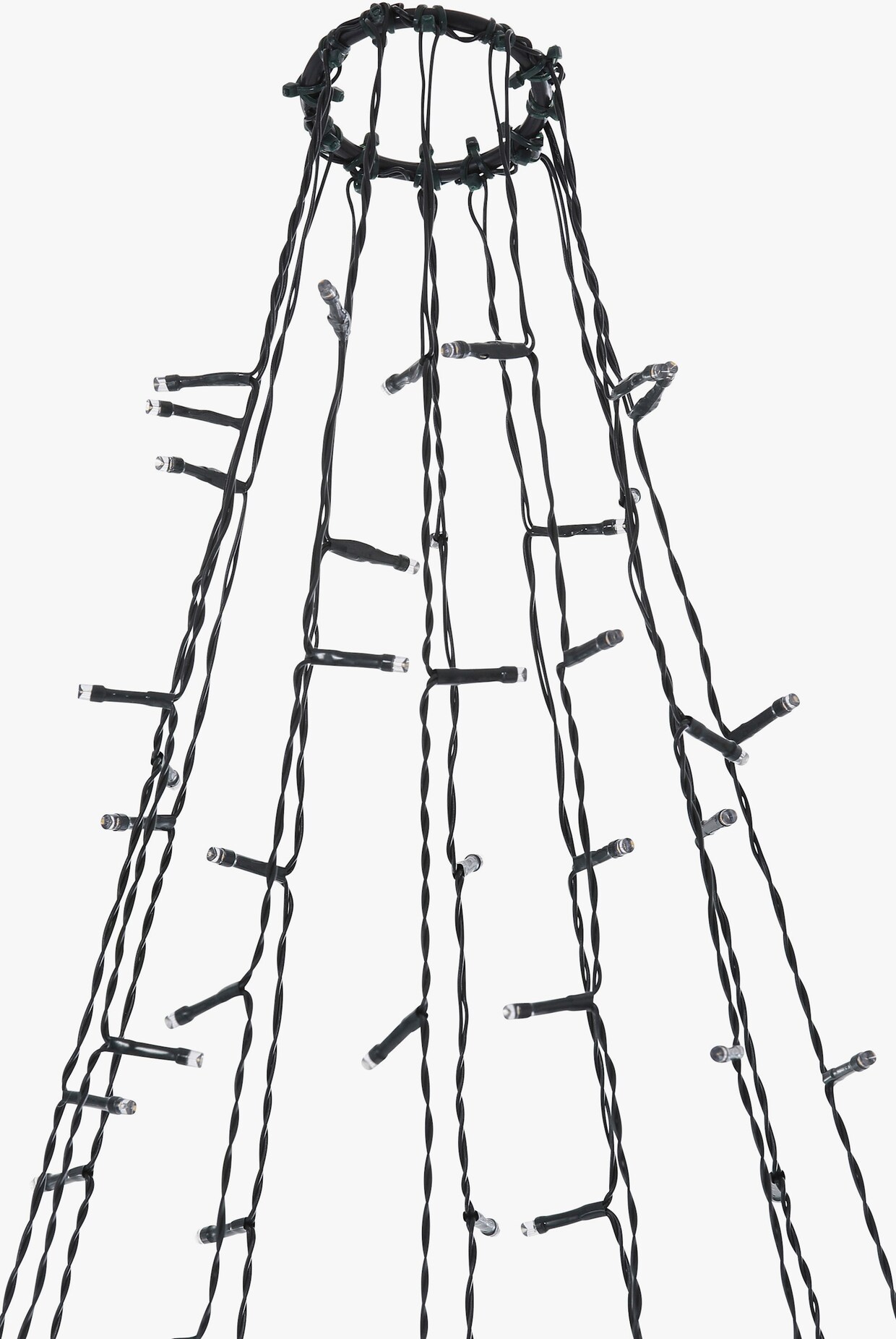 my home LED-Baummantel - dunkelgrün