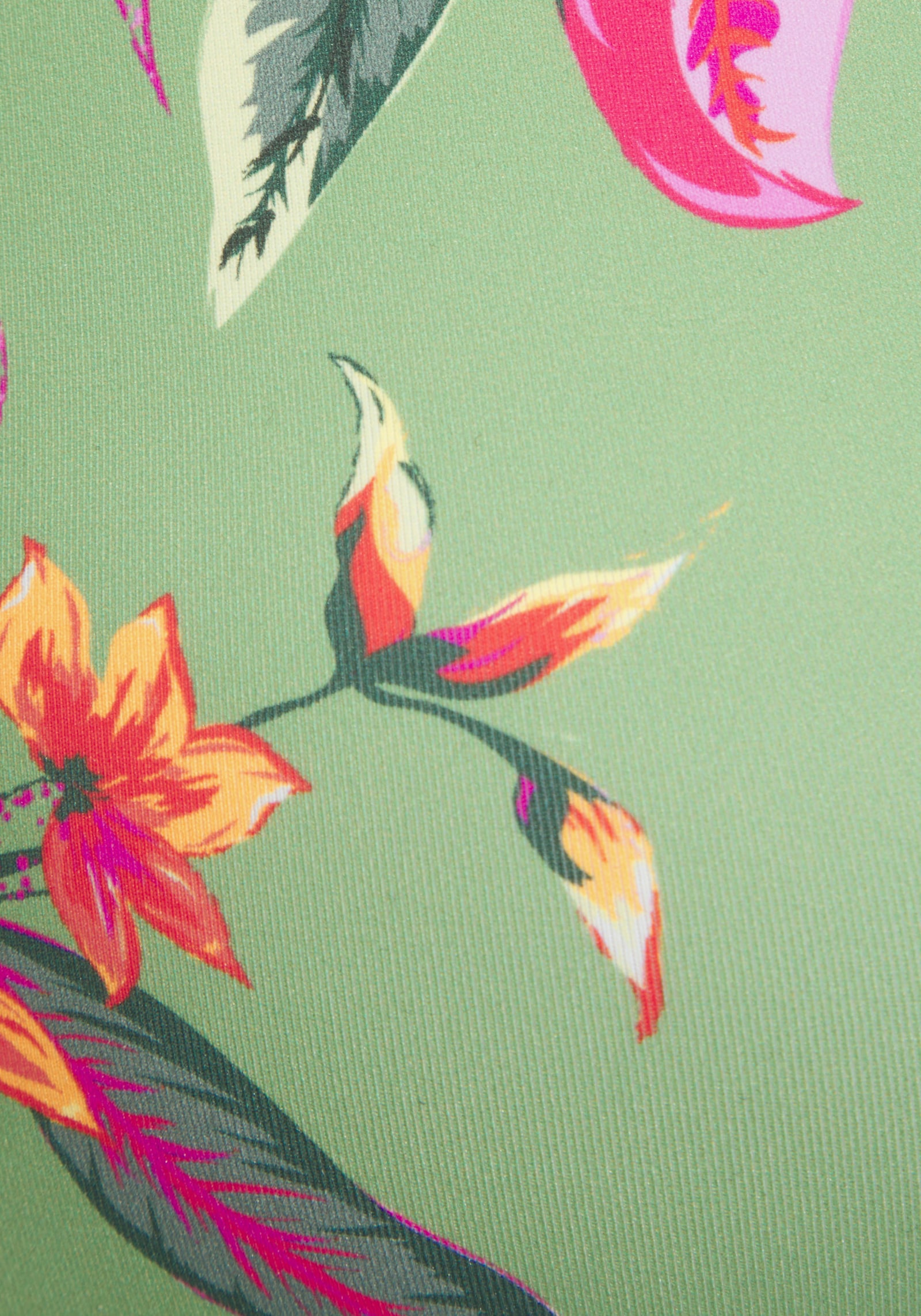 LASCANA Triangel-Bikini-Top - salbei-pink bedruckt