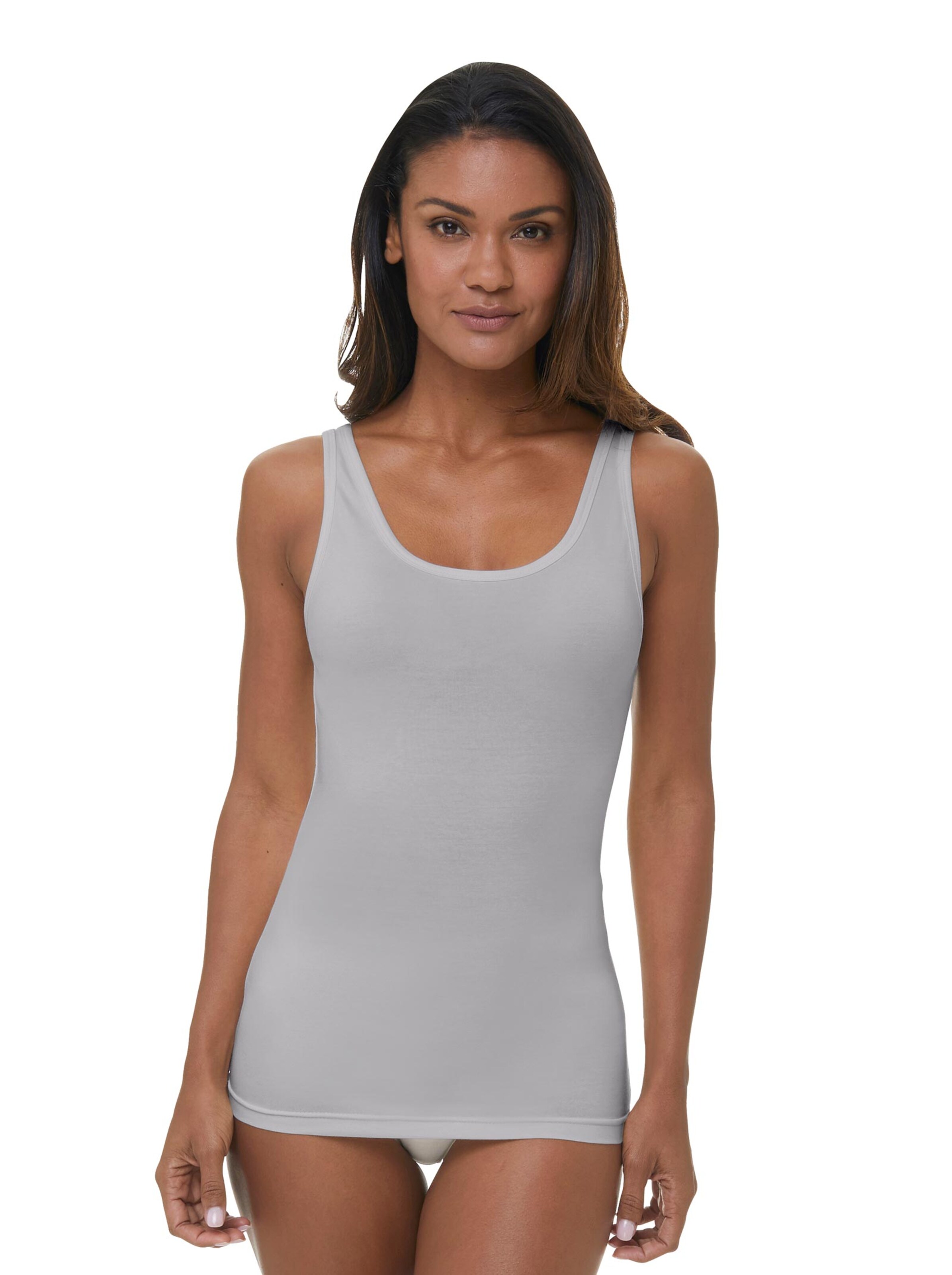 wäschepur Achseltop - silberfarben + rosé + champagner