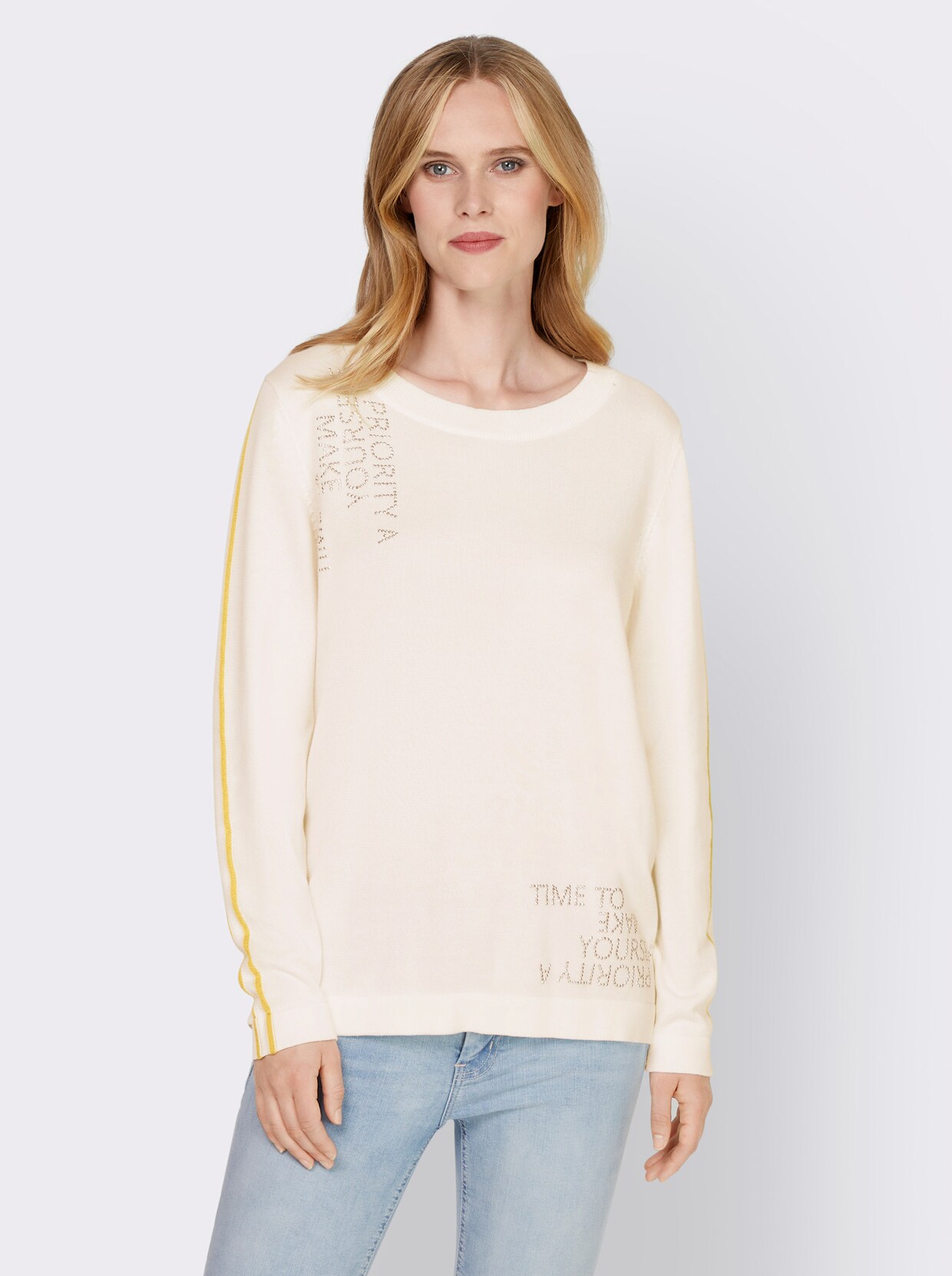 heine Pullover - ecru