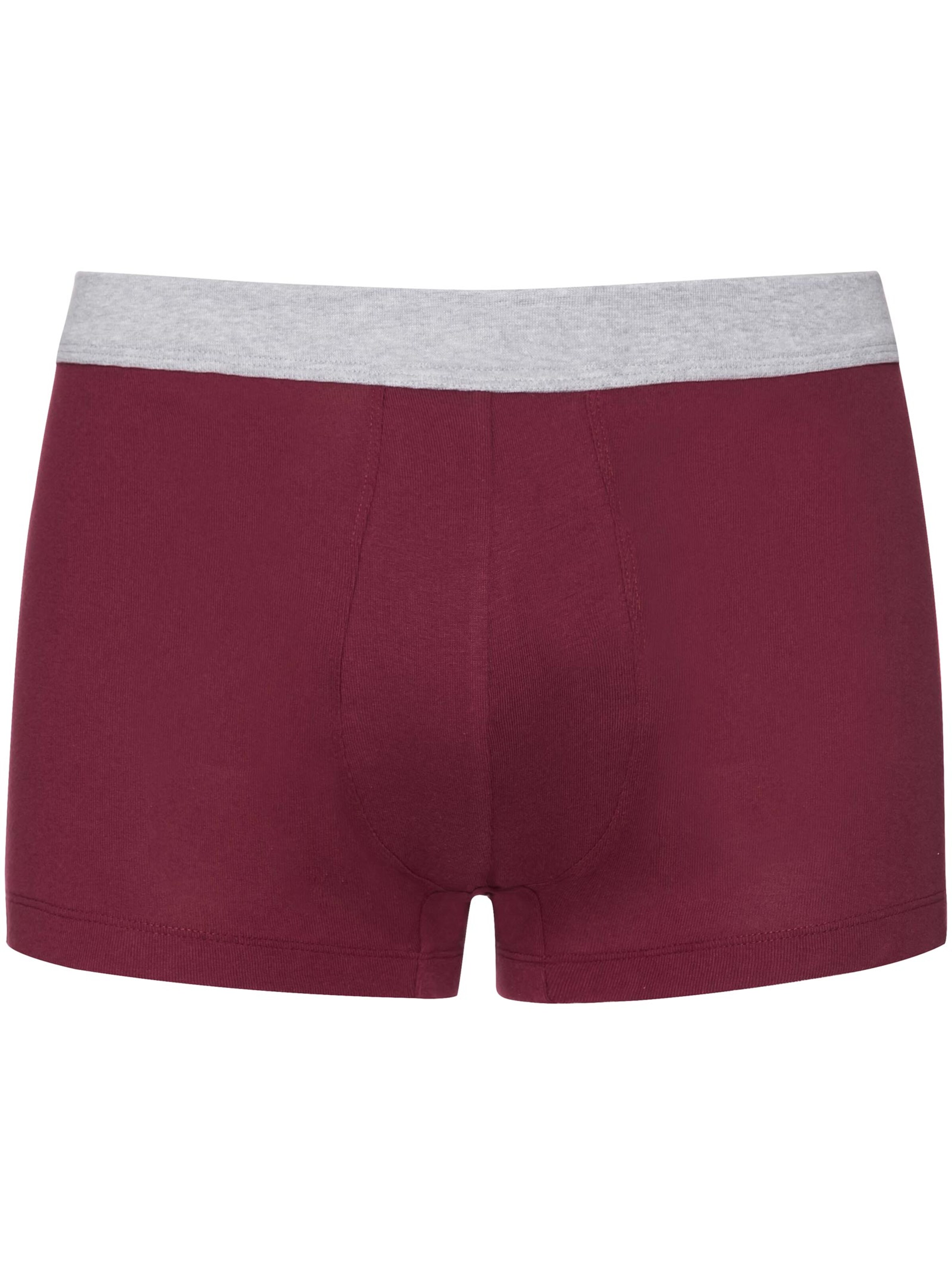 Pants - weiß + marine + rot + grau