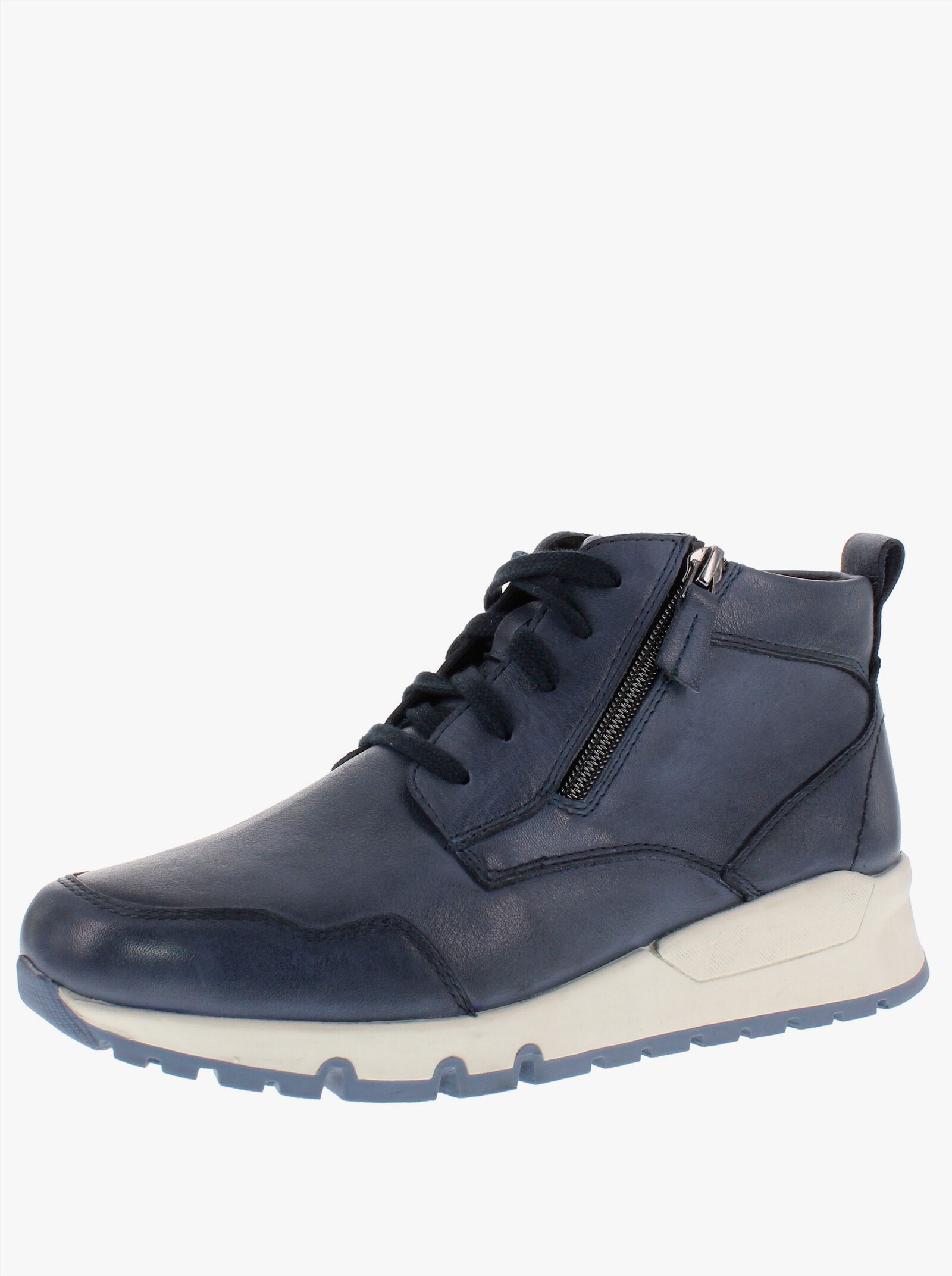 Stiefelette für kräftige Füße - marine