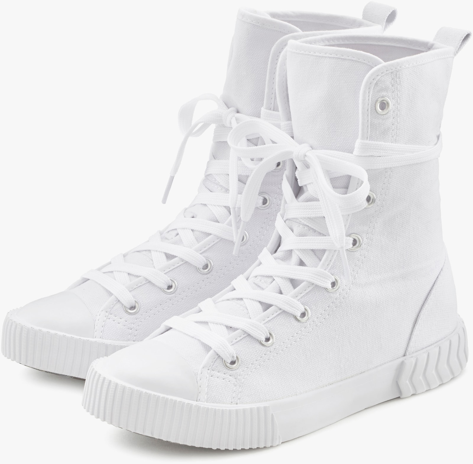 LASCANA Stiefelette - weiß