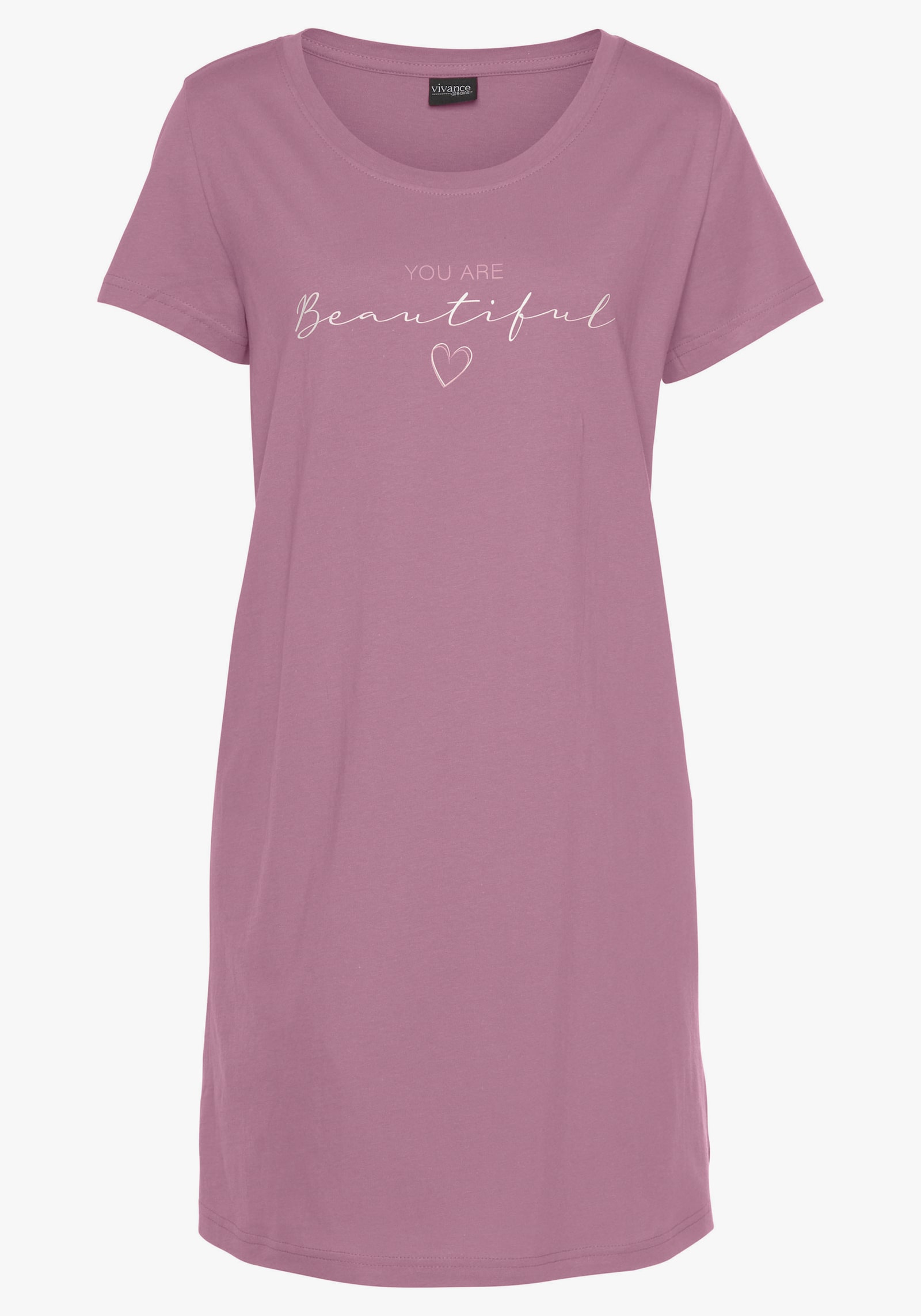 Vivance Dreams Bigshirt - mauve