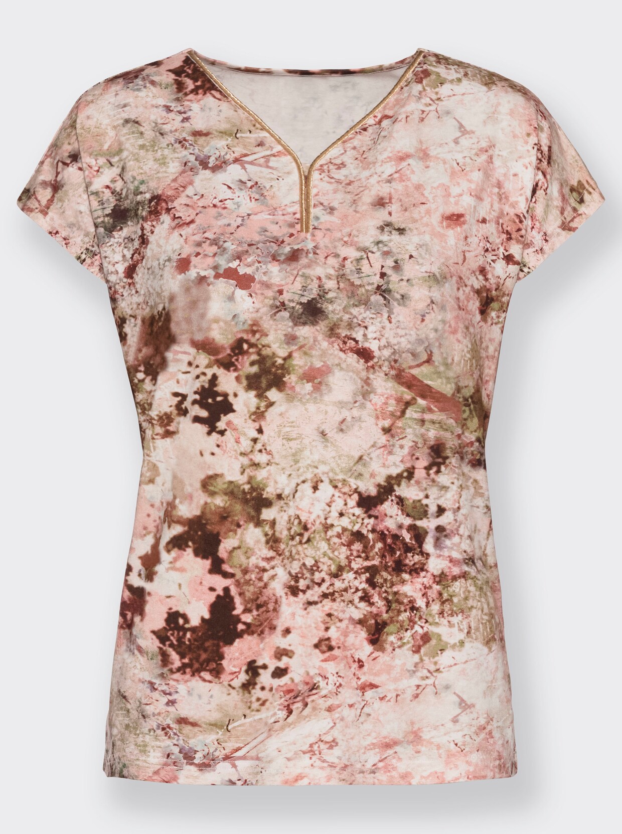 Print-Shirt - puder-bedruckt
