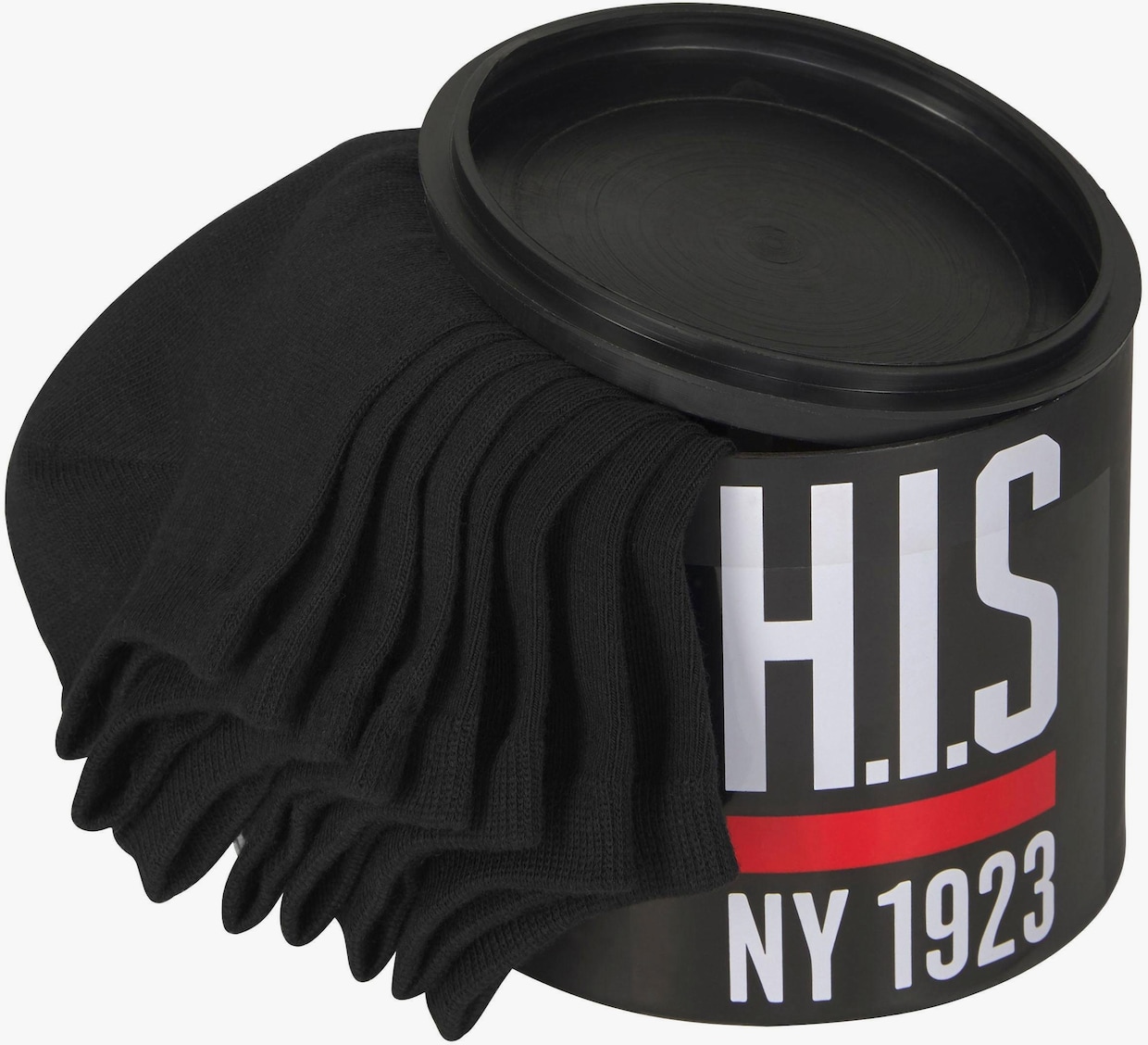 H.I.S Sneakersokken - 8x zwart