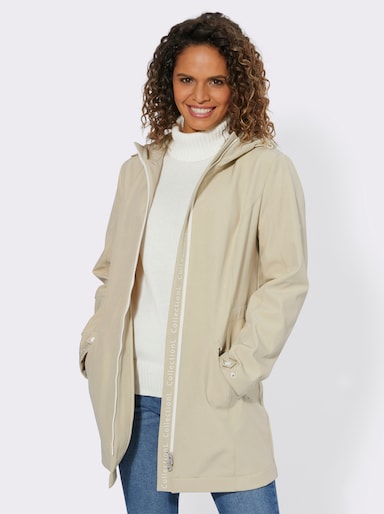 Softshell-Jacke - sand