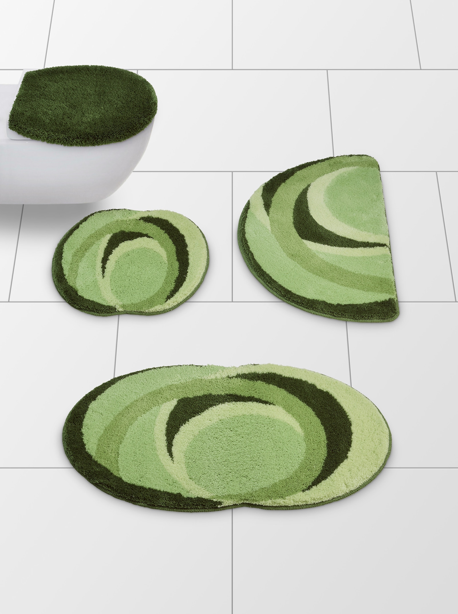 Kleine Wolke Badematte - lindgrün