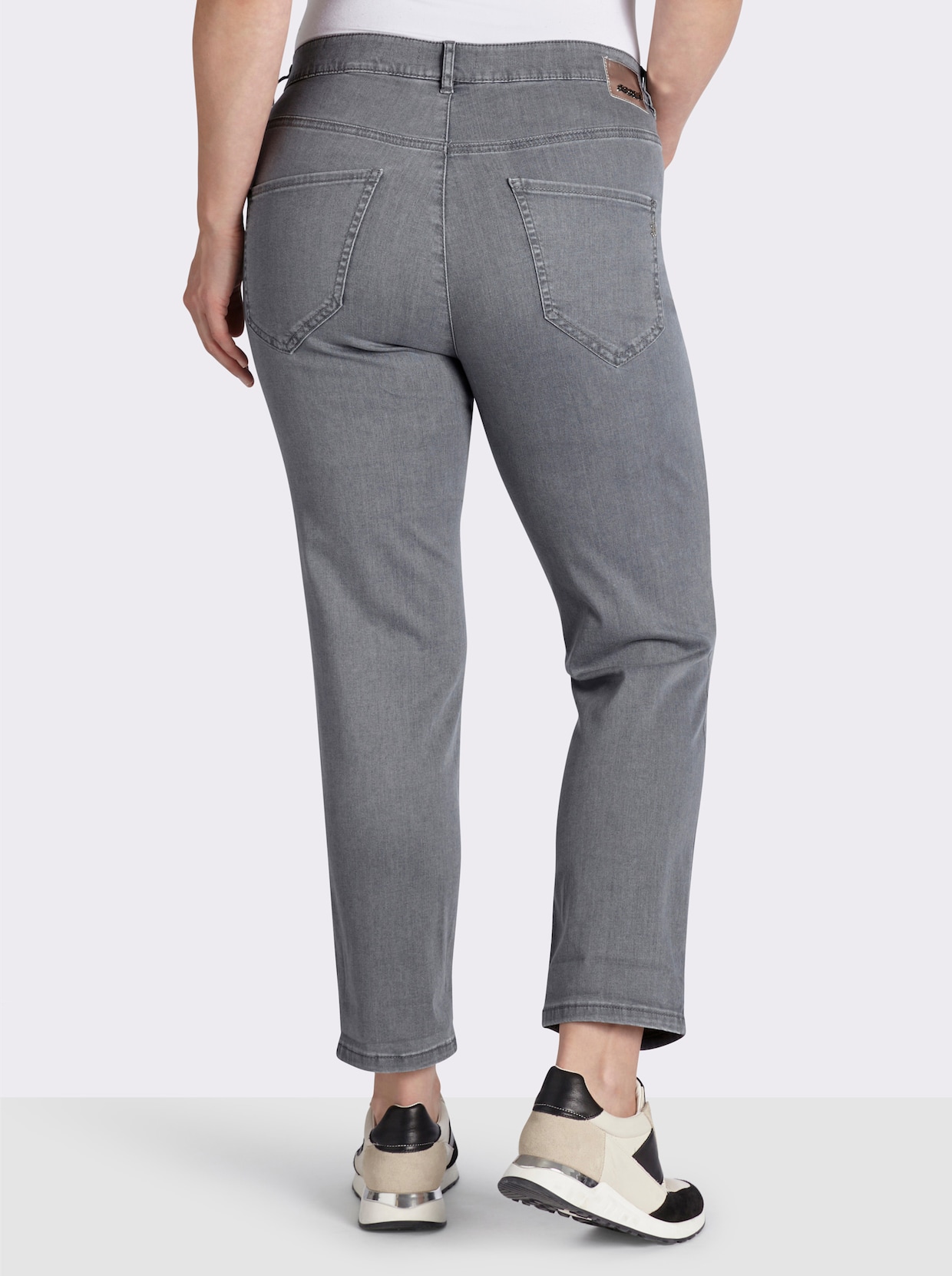 Ascari 5-Pocket-Jeans mit Push-up-Effekt - grey denim