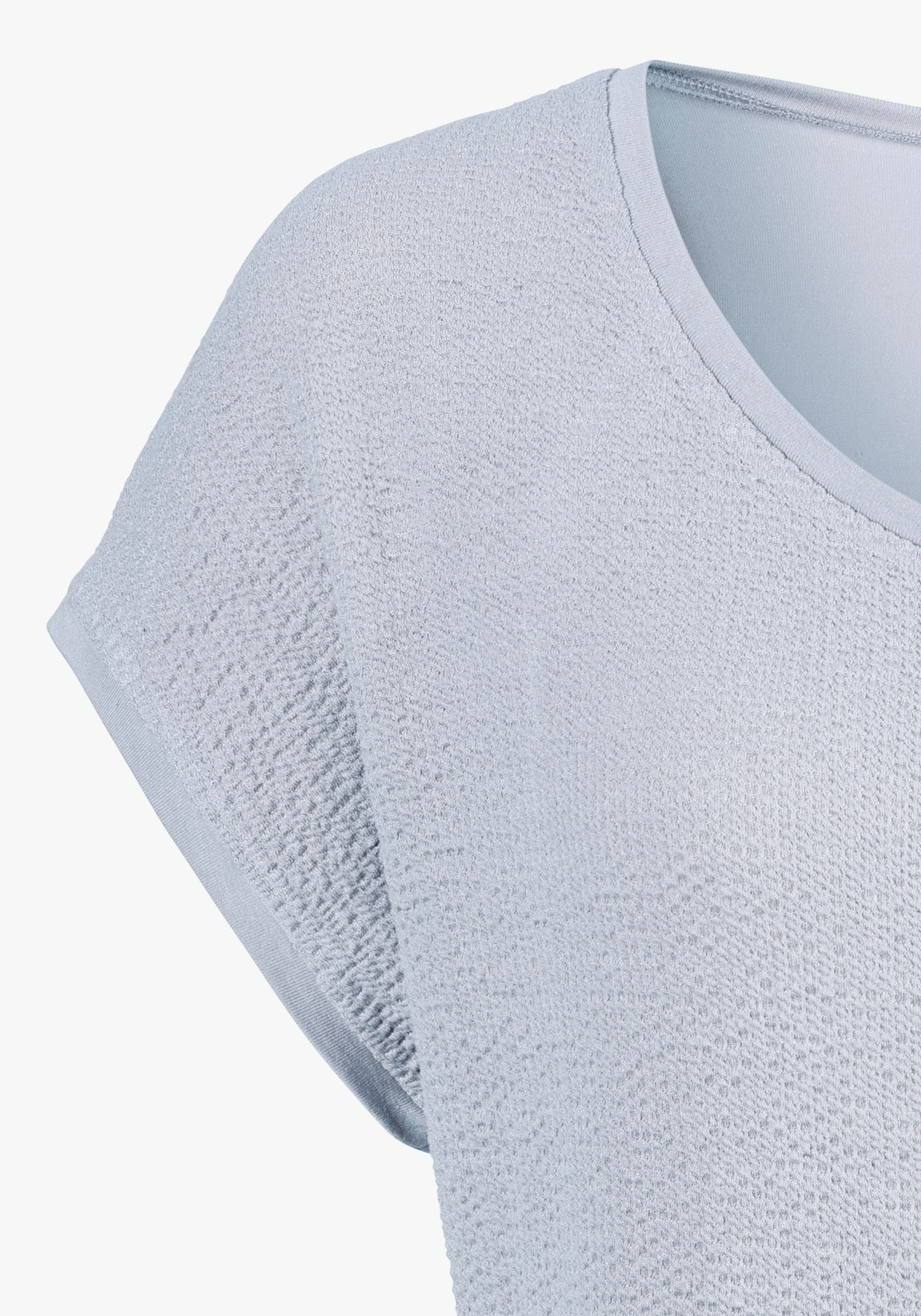 LASCANA T-shirt - lichtblauw