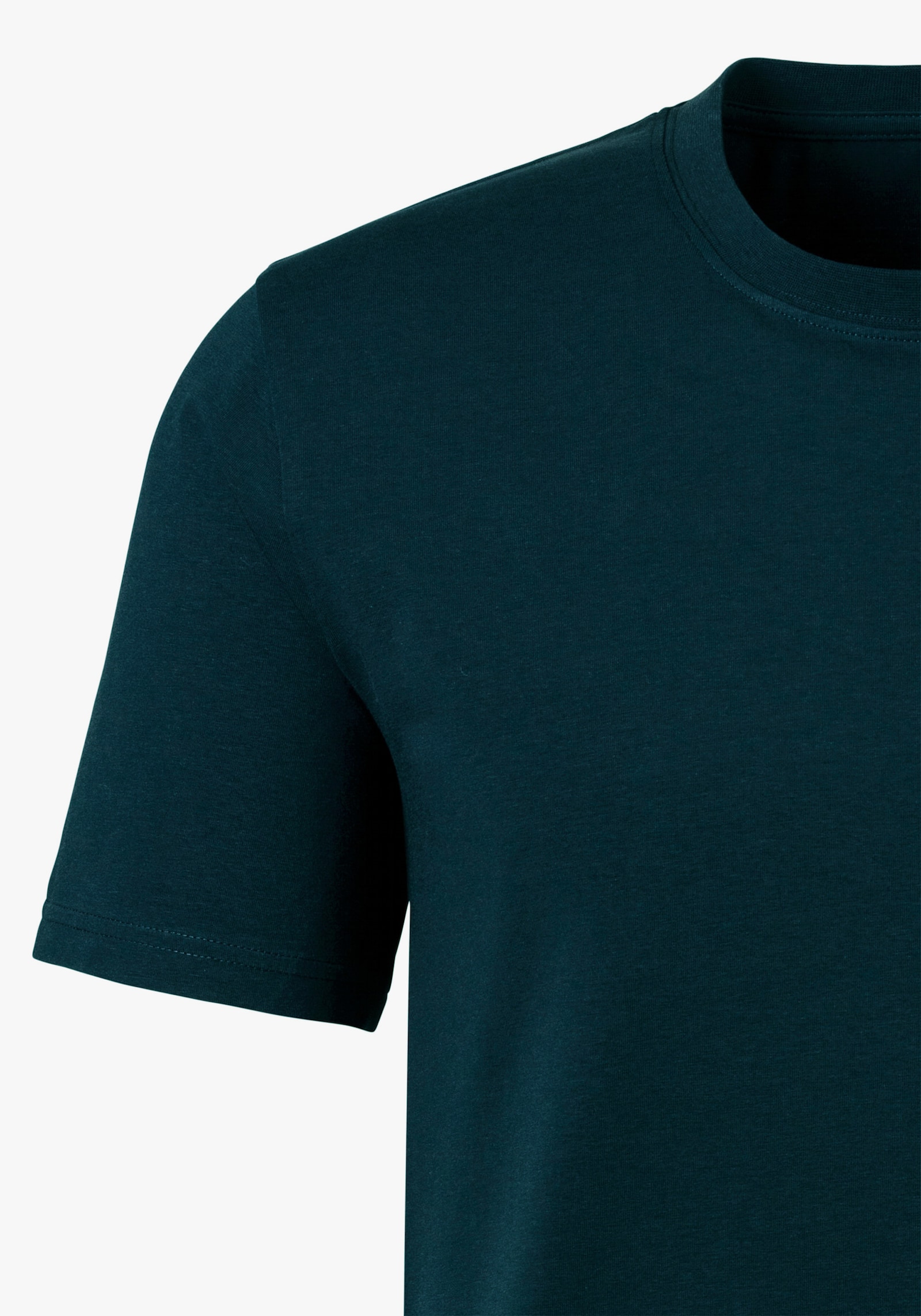 H.I.S T-Shirt - petrol, navy, weiß